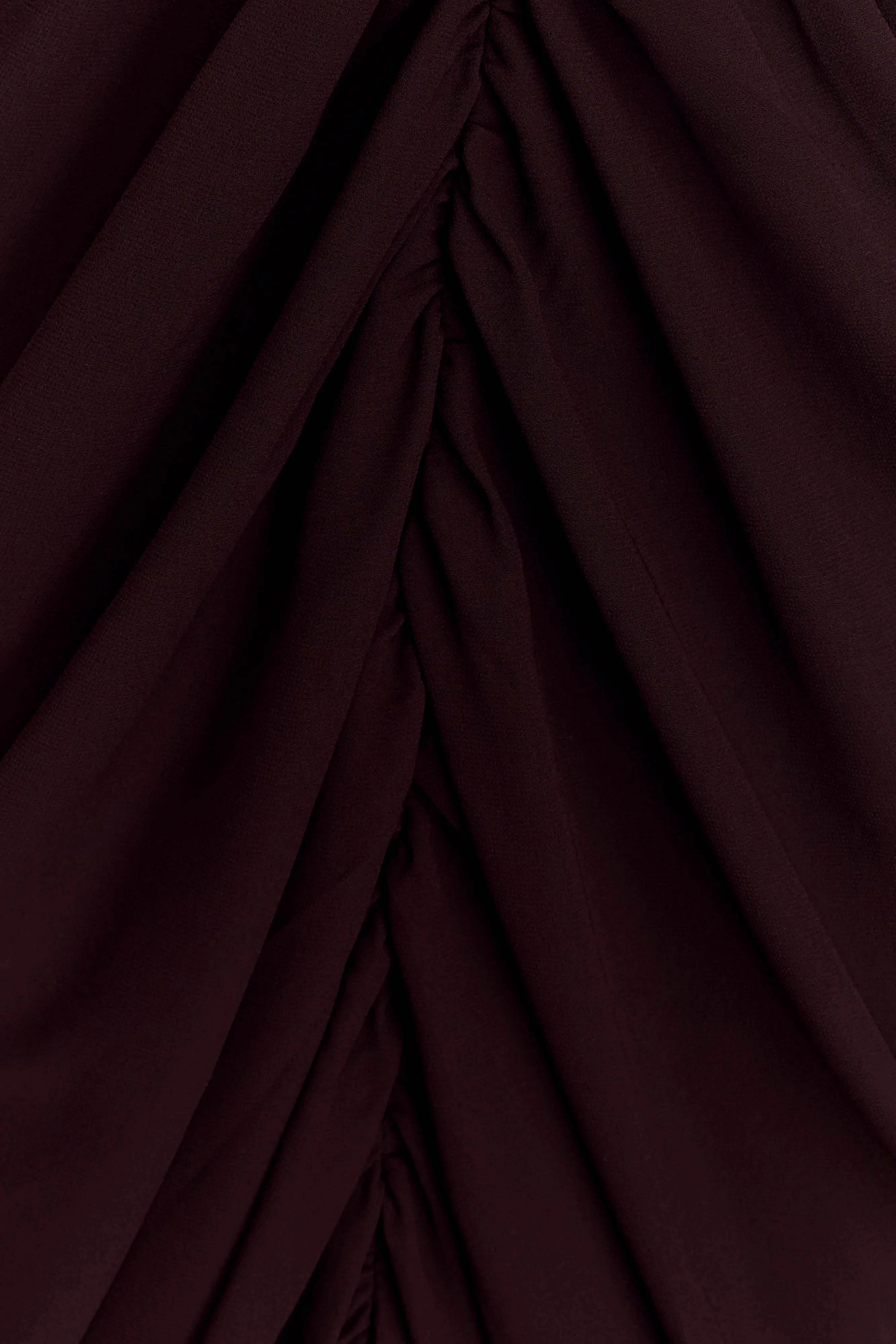 Alex Chiffon Maxi Dress - Cacao Brown - Image 7