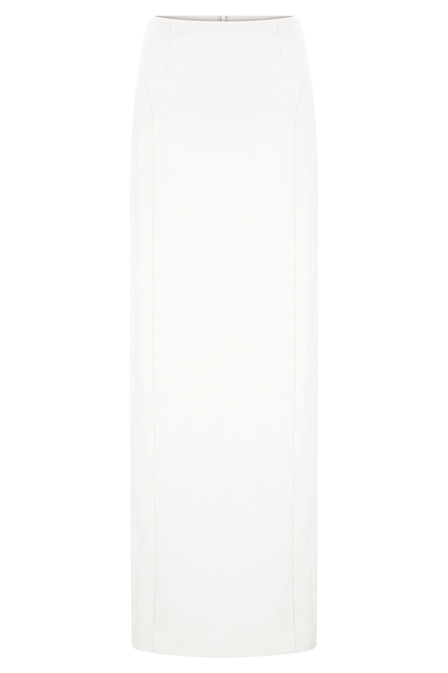 Alma High Waist Maxi Skirt - White - Image 9