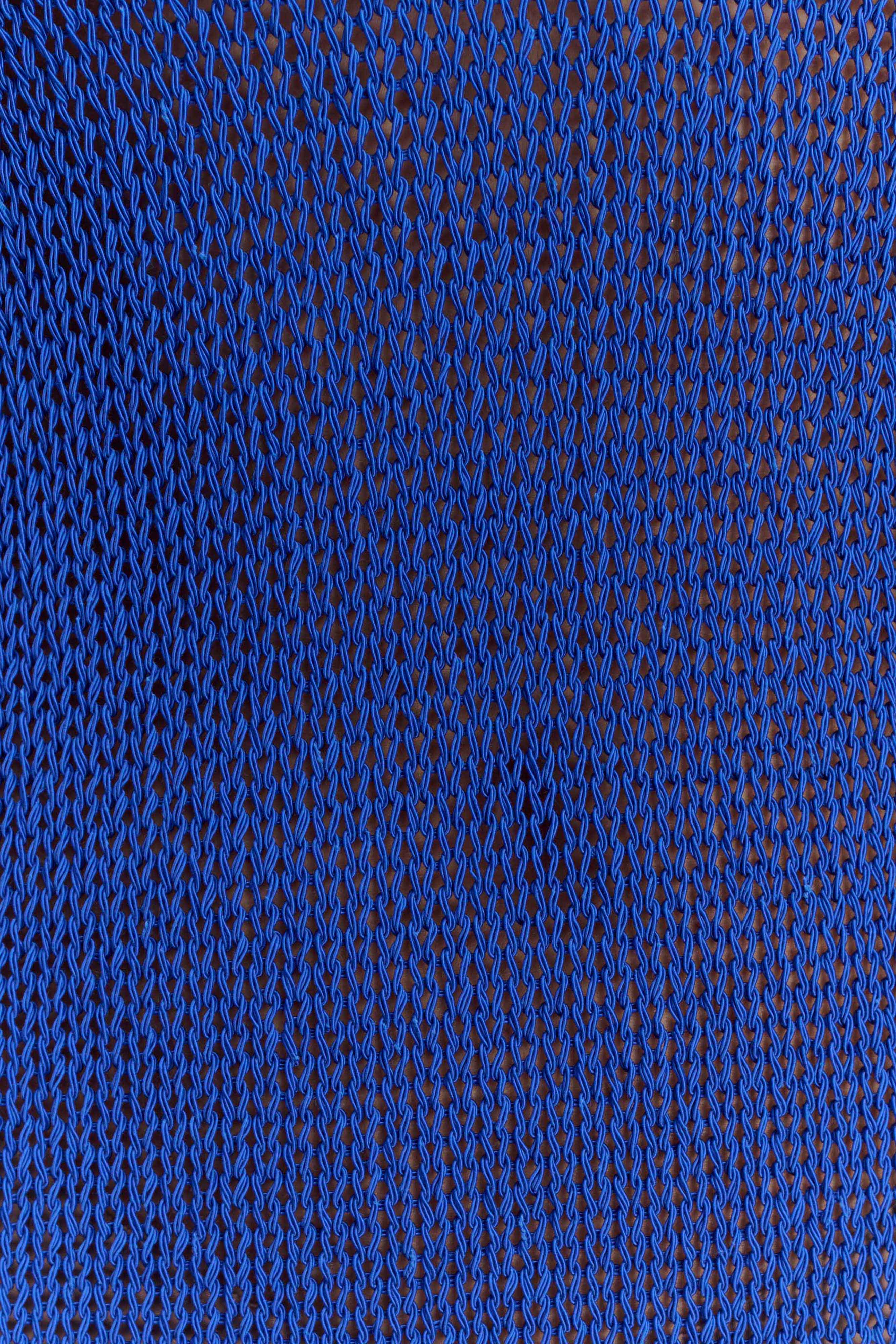 Ari Tape Yarn Knit Maxi Dress - Cobalt Blue - Image 5