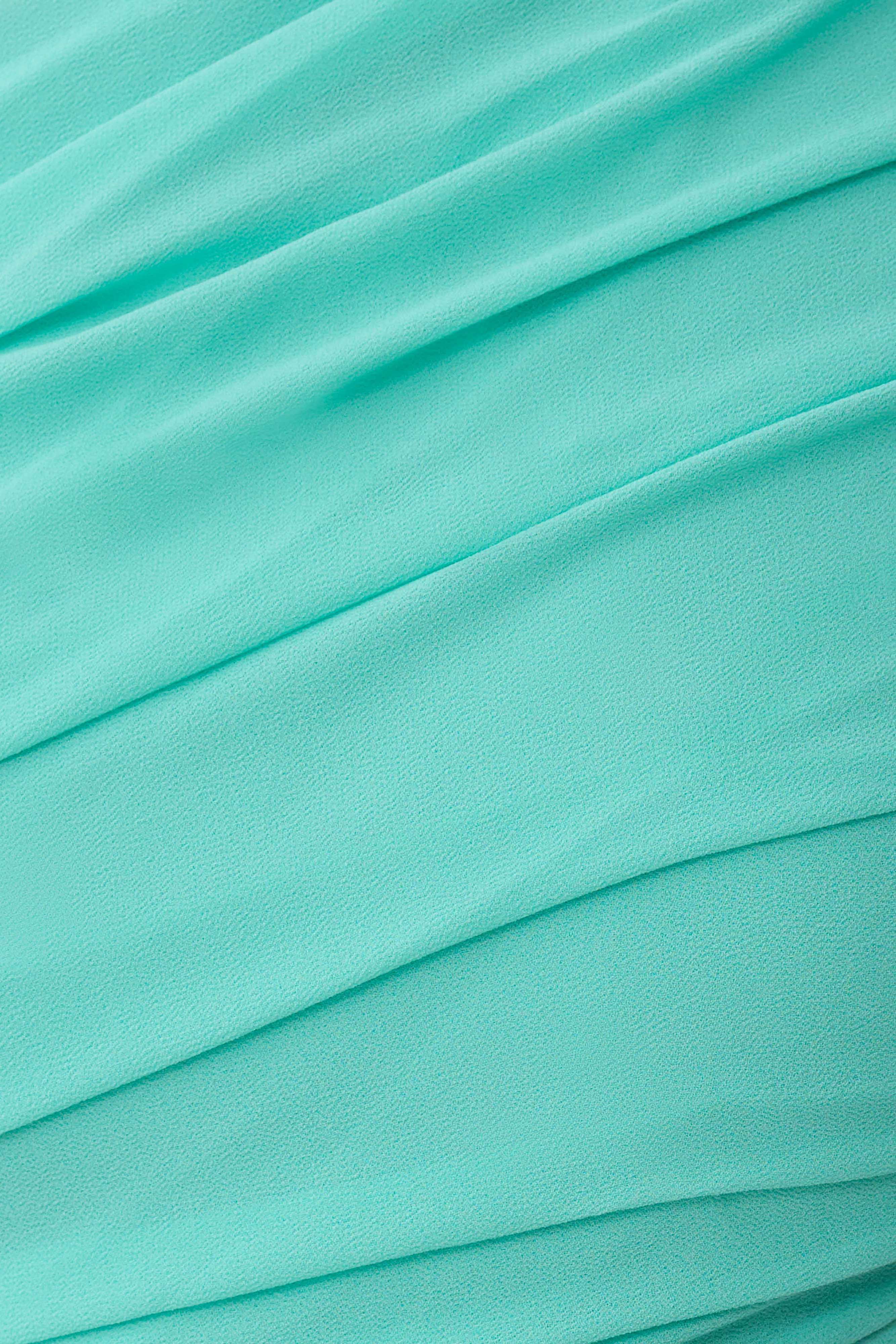 Aria Chiffon Cut Out Maxi Dress - Lagoon - Image 3