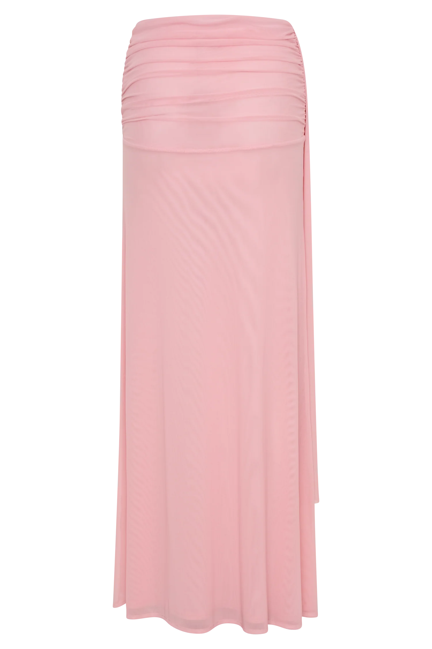 Arna Mesh Maxi Skirt - Candy Pink - Image 8