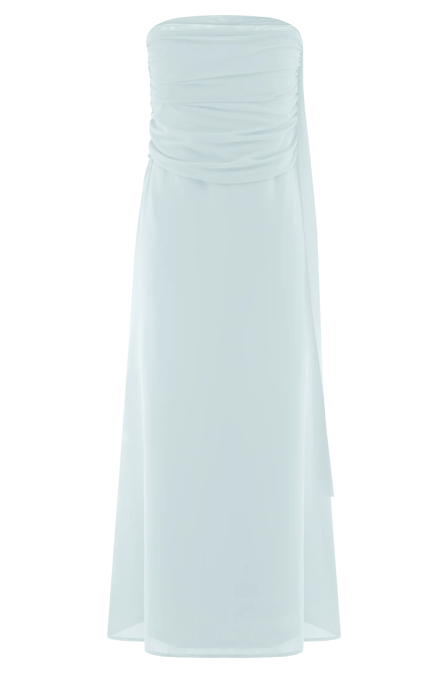 Arna Mesh Maxi Skirt - Pale Blue - Image 9