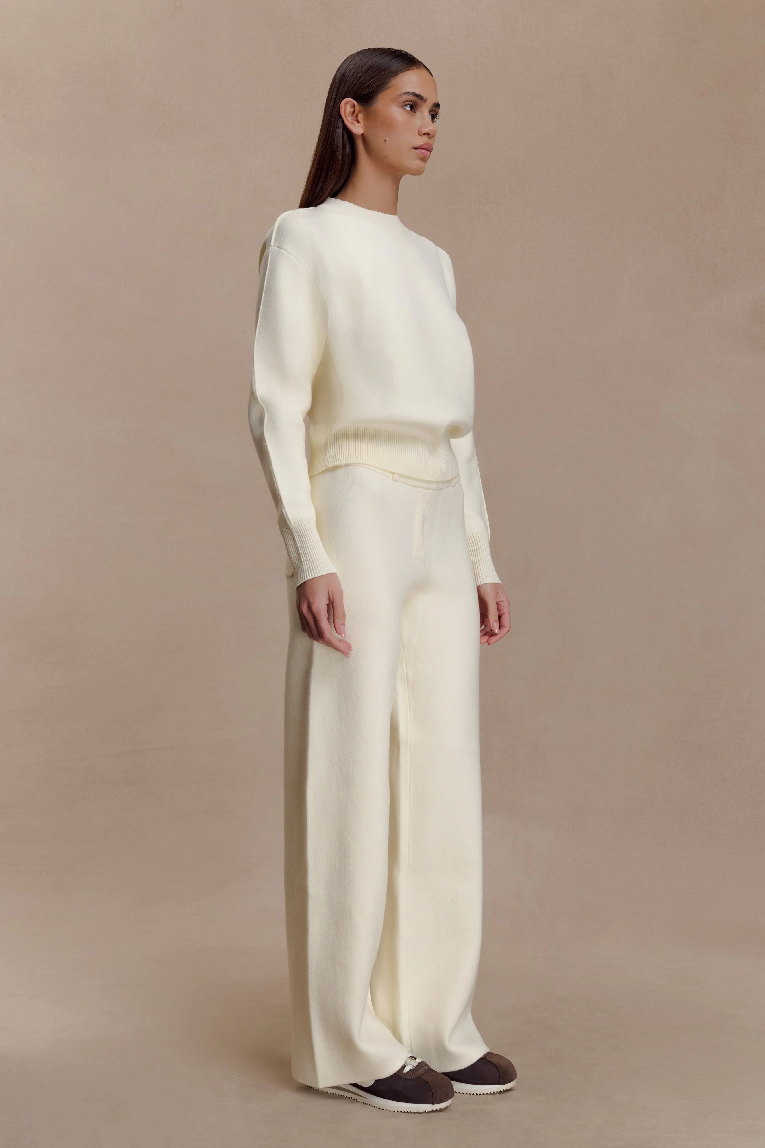 Braxton Cozy Knit Jumper - Ivory - Image 4