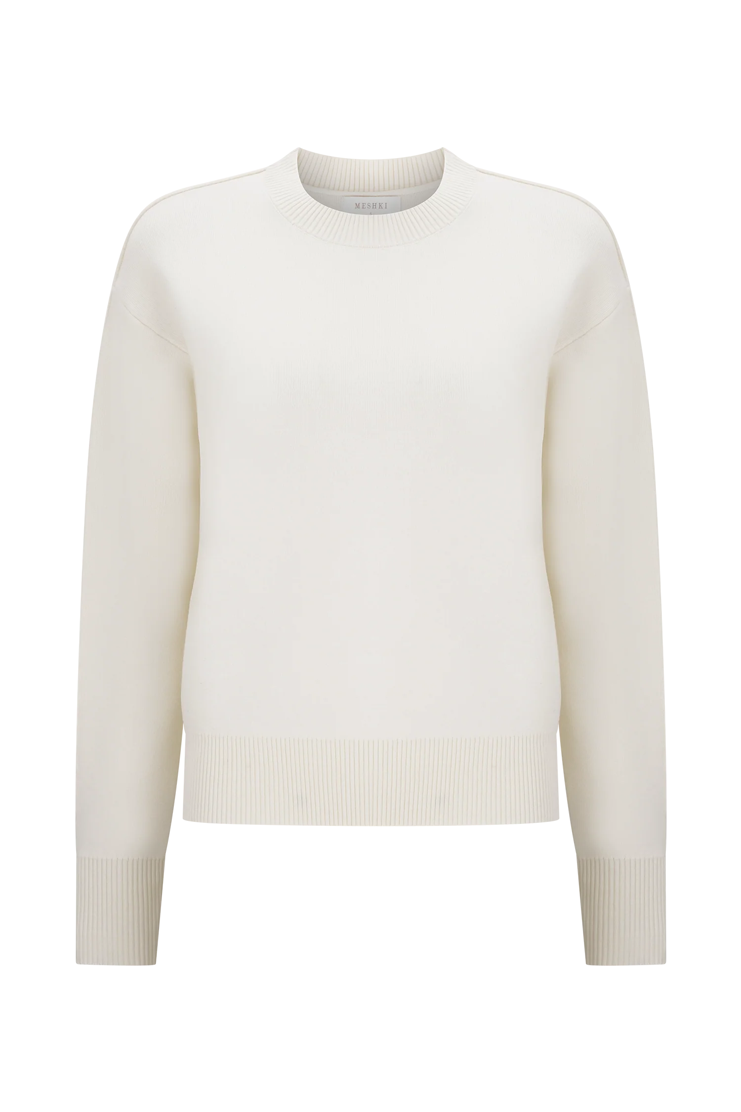 Braxton Cozy Knit Jumper - Ivory - Image 9