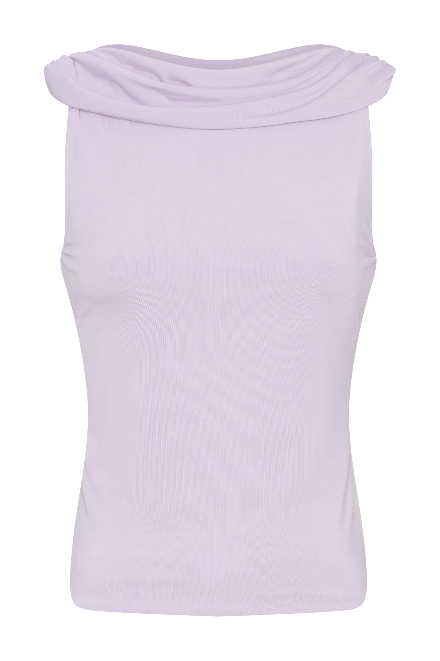 Bridget Slinky Cowl Back Top - Dusty Lilac - Image 9