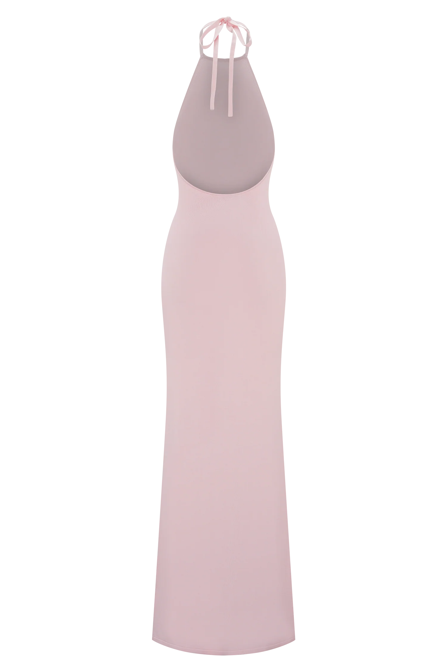 Brock Knit Halter Maxi Dress - Baby Pink - Image 6