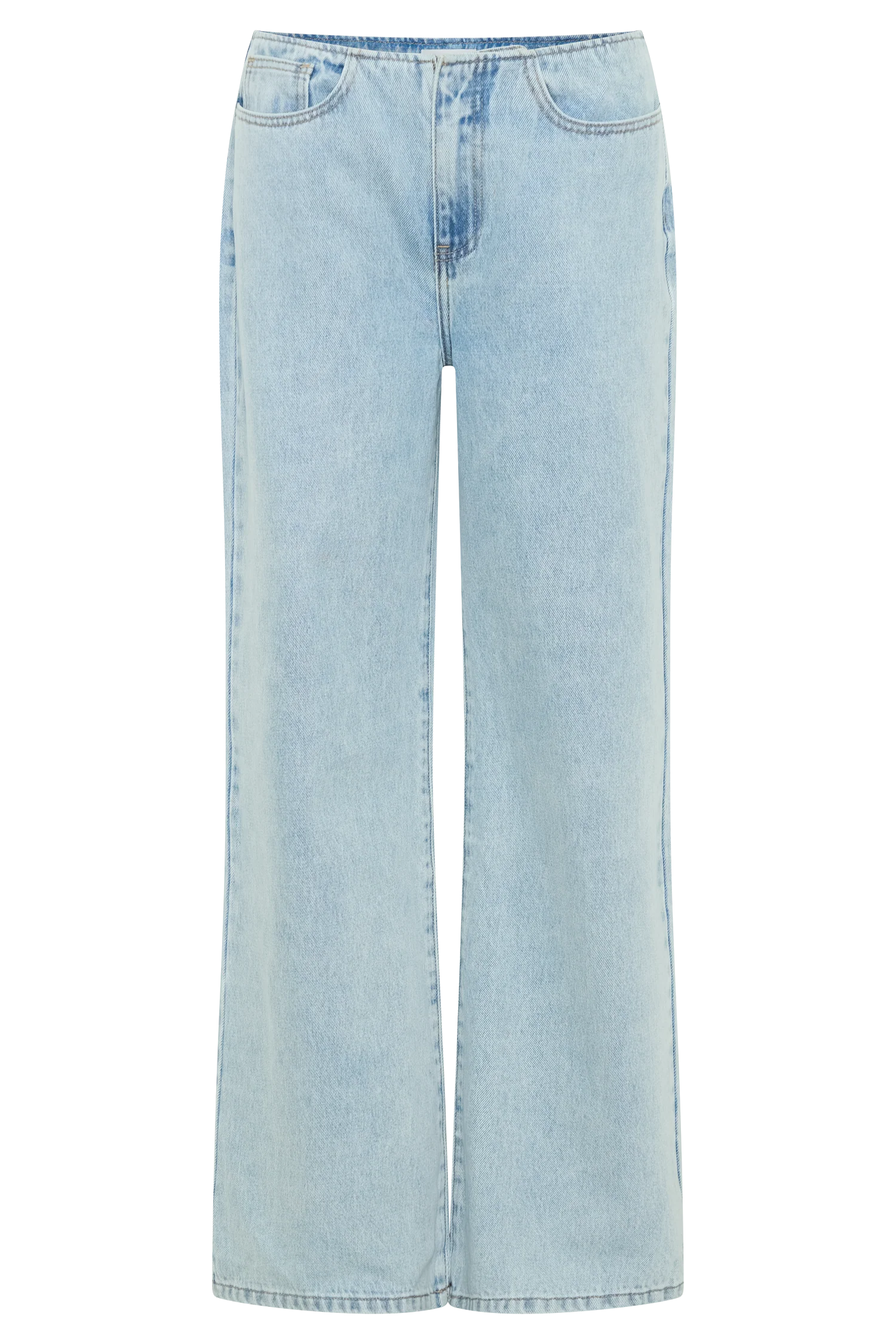 Caitlin Mid Rise Denim Jeans - Light Blue - Image 9