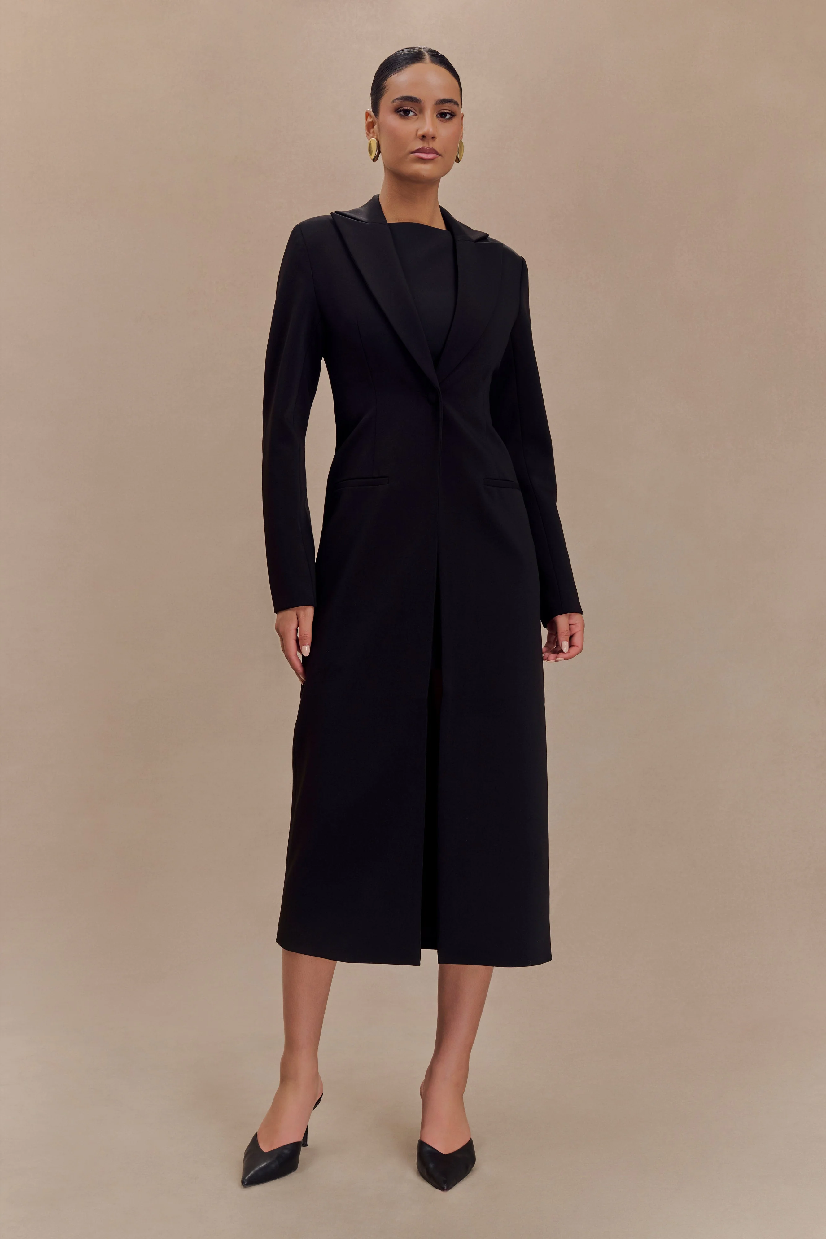 Caviar Suiting Coat - Black - Image 5