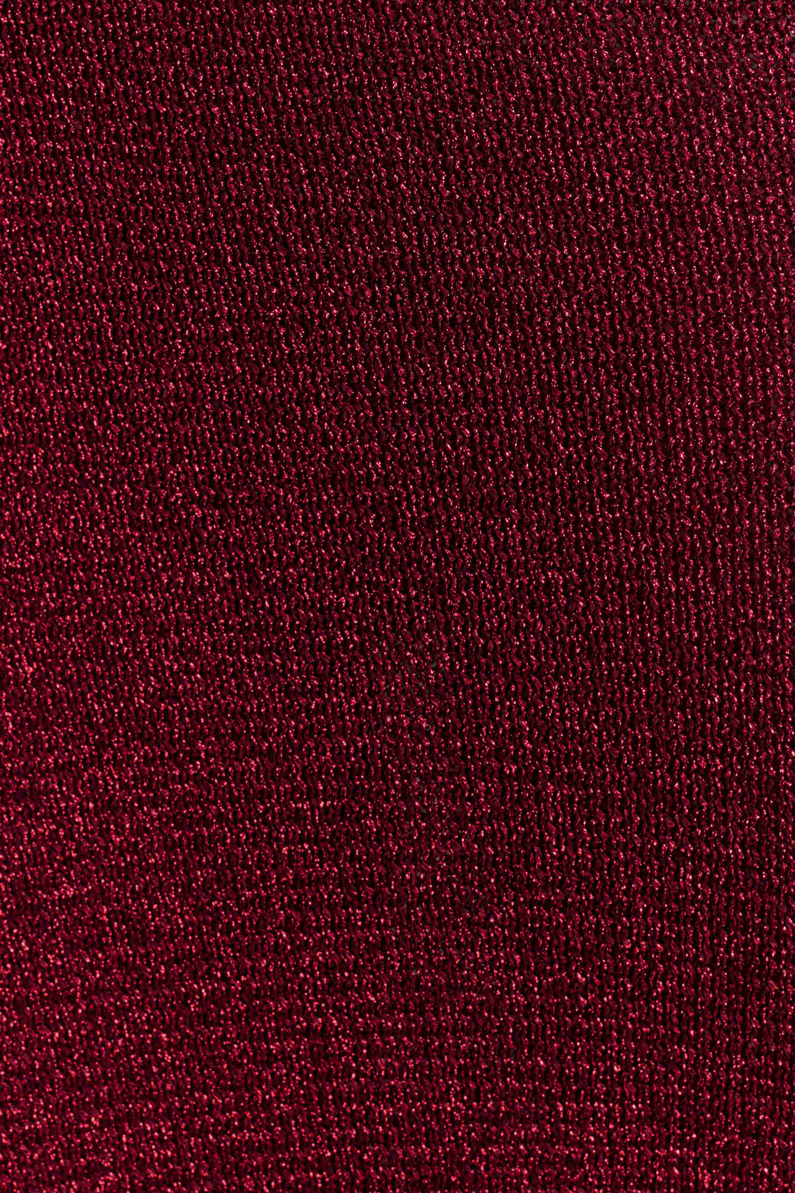 Elma Lurex Knit Halter Maxi Dress - Deep Red - Image 6