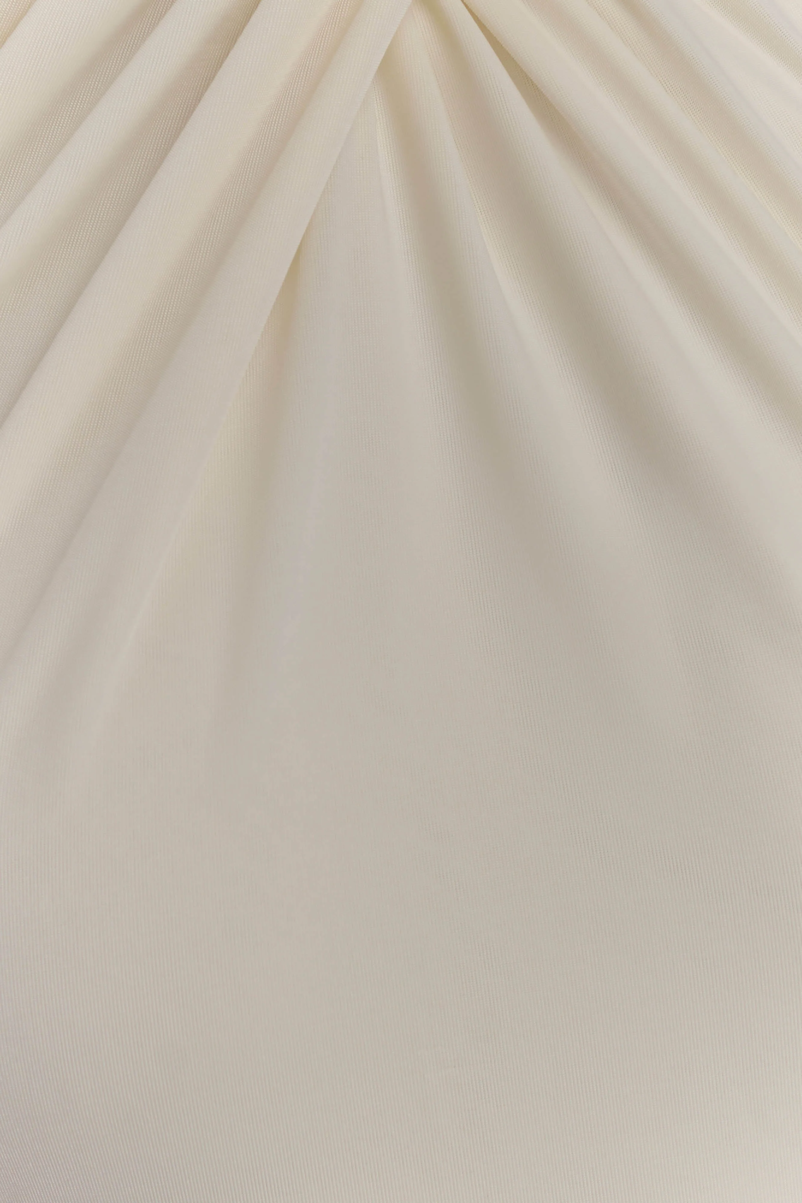 Elyna Slinky Halter Maxi Dress - Ivory - Image 6