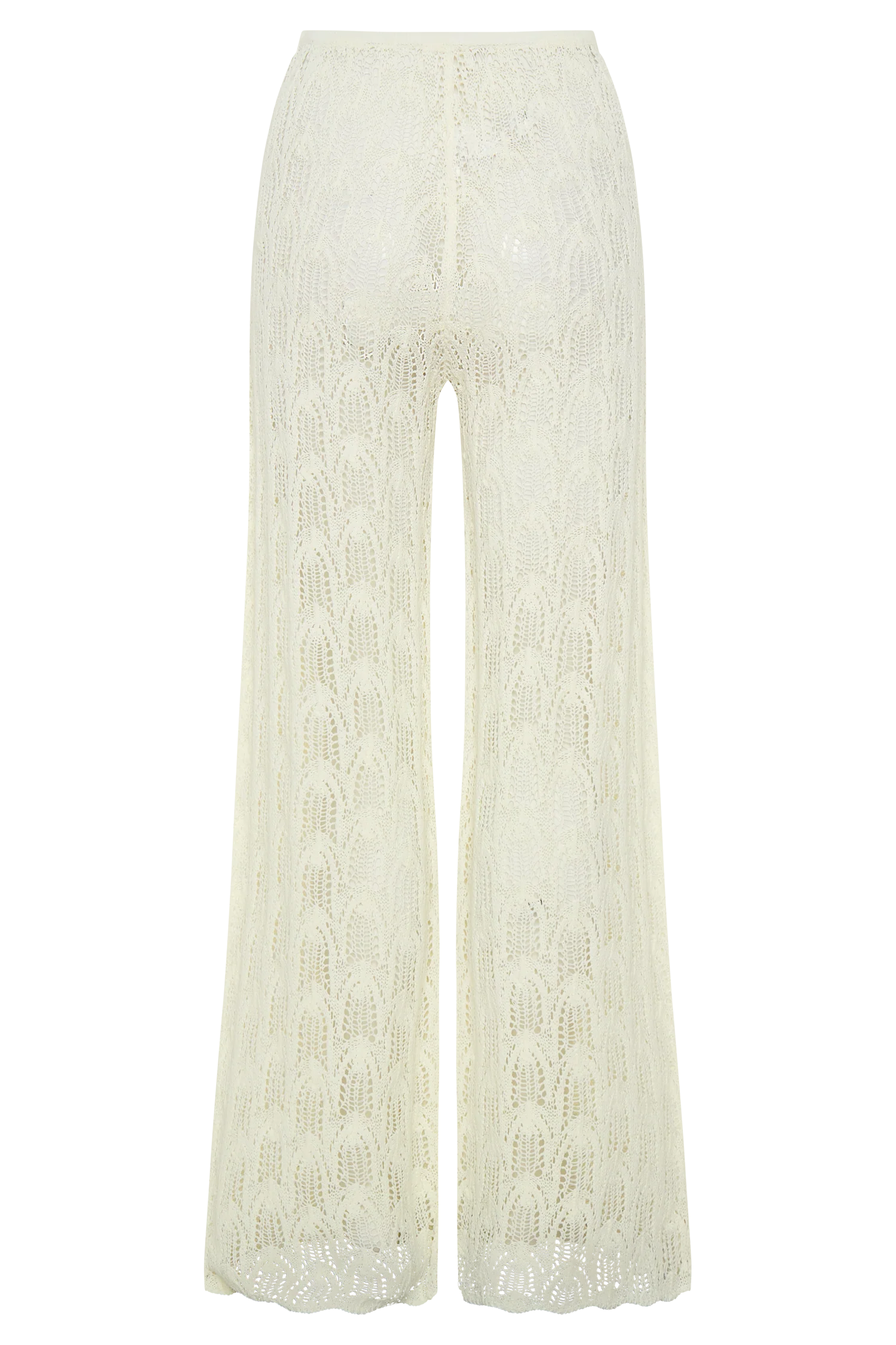 Glinda Crochet Pants - Ivory - Image 8