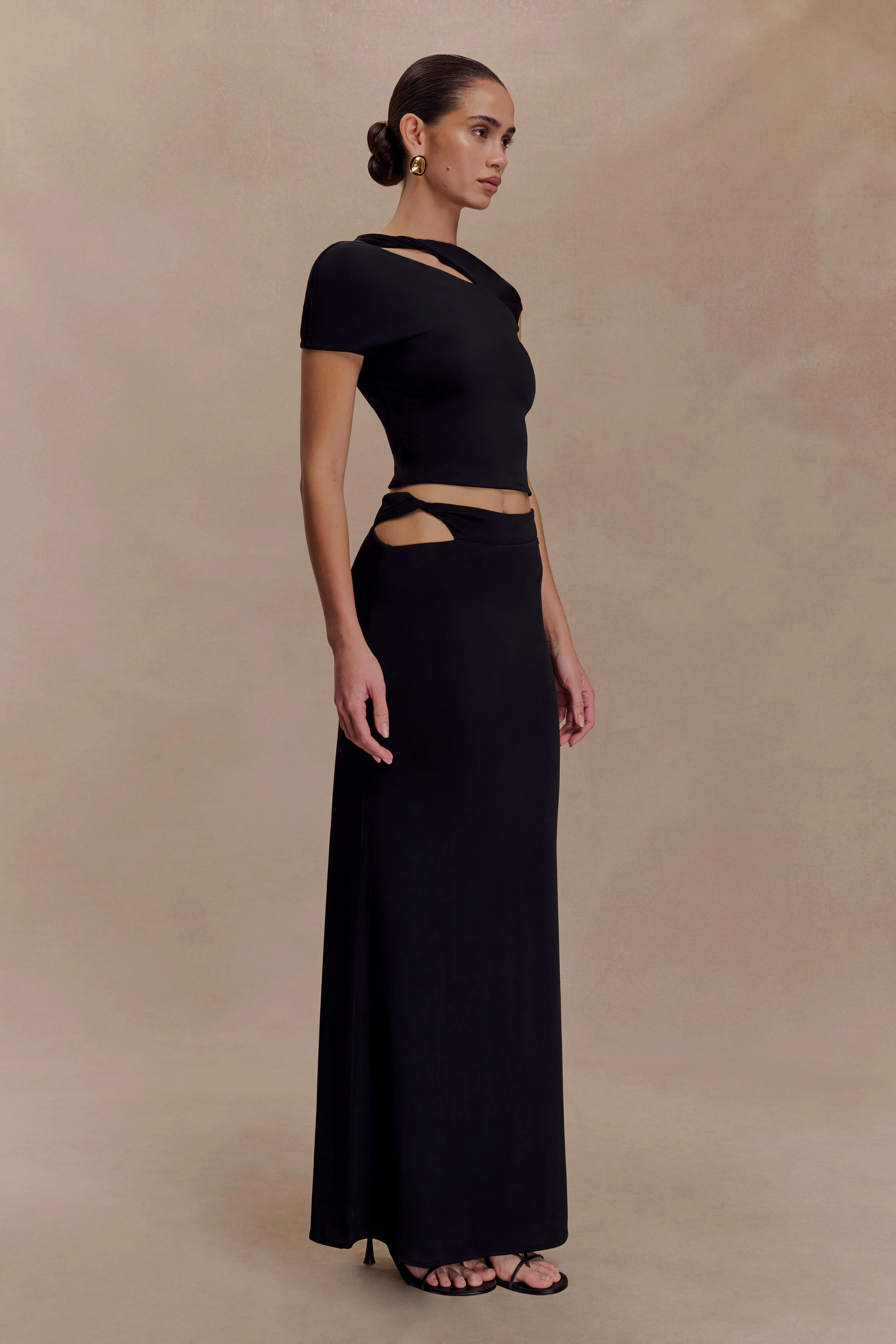 Haven Slinky Twist Top - Black - Image 5