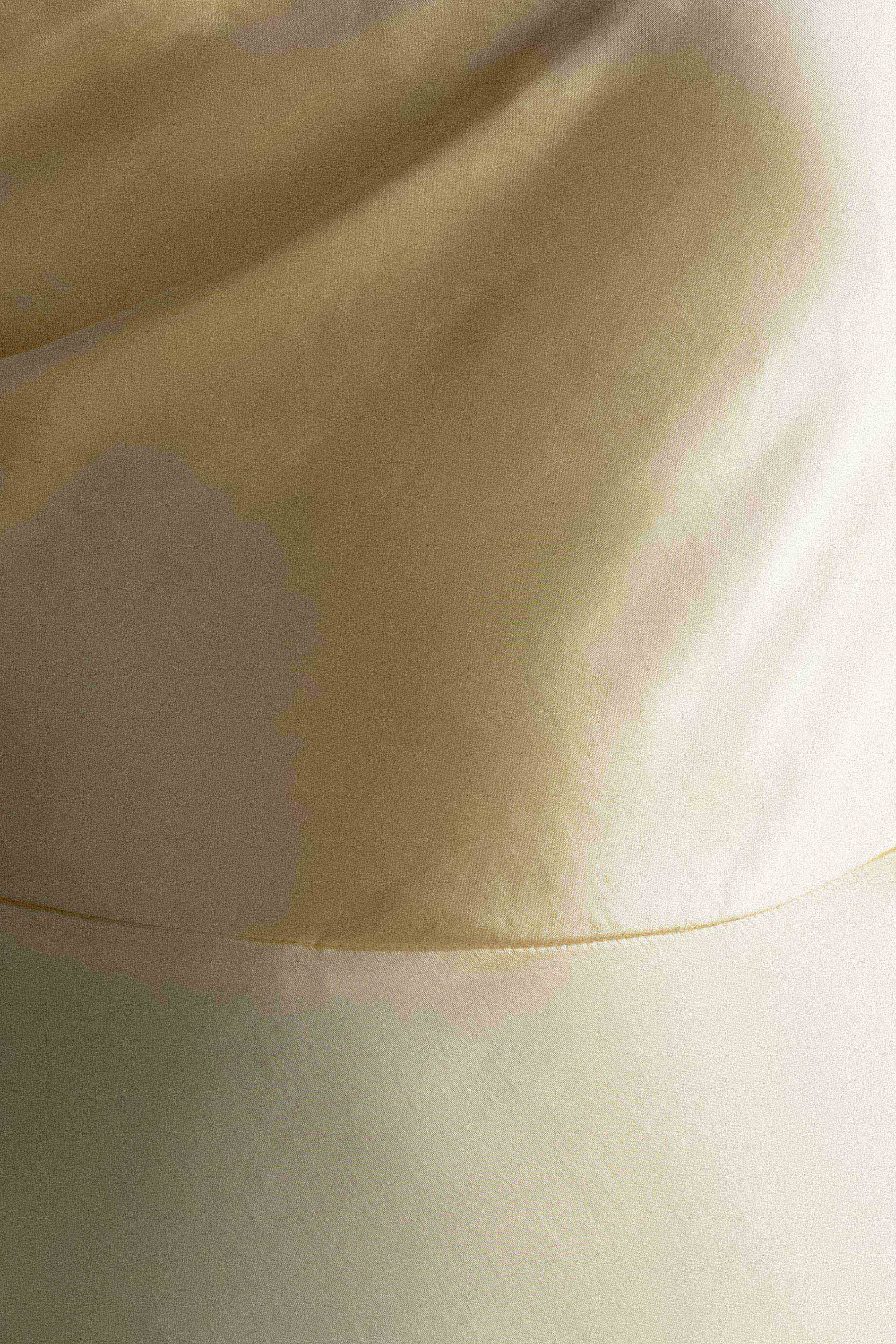 Jacinta One Shoulder Maxi Dress - Pastel Lemon - Image 11