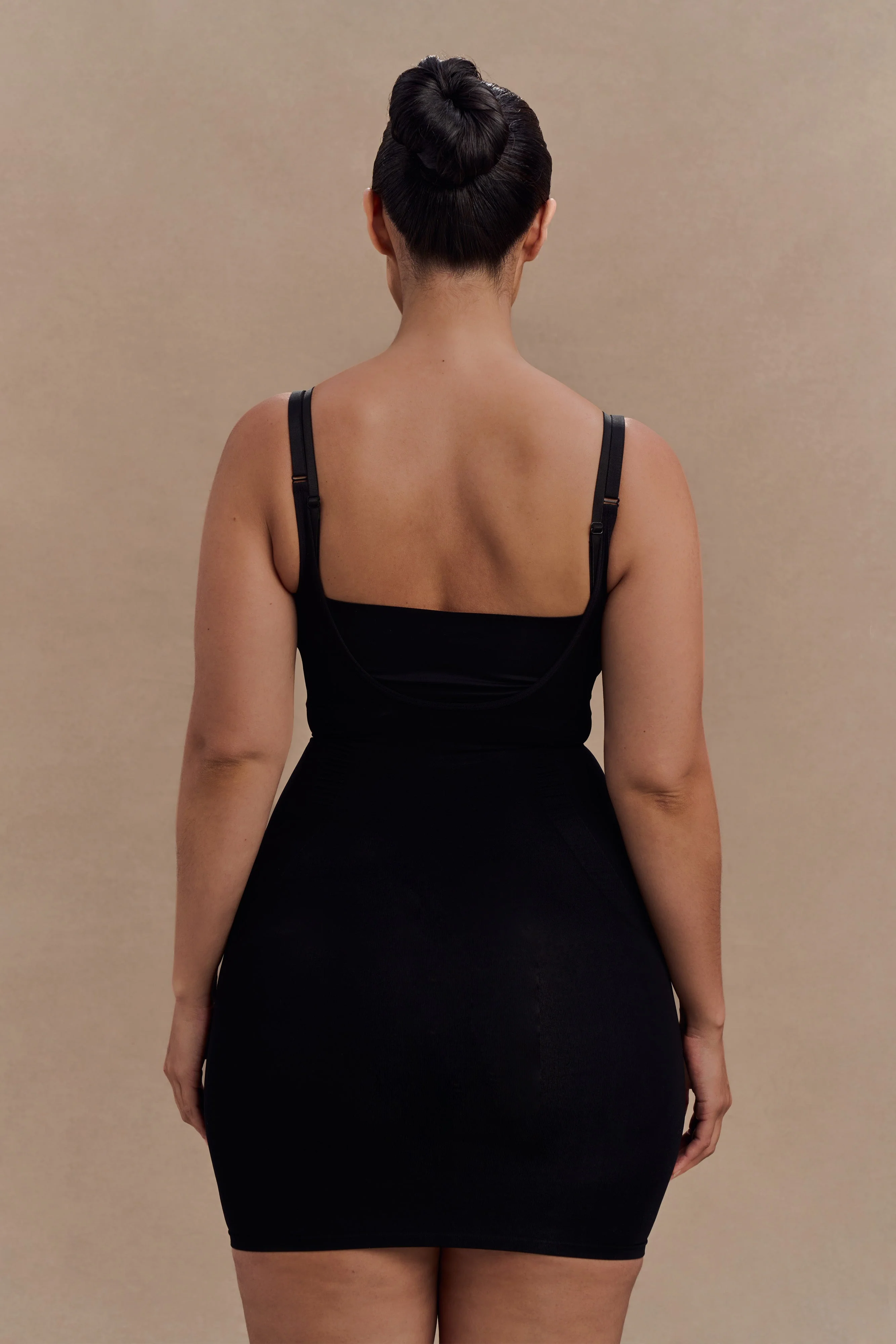 Jocelyn Backless Shapewear Mini Dress - Black - Image 7