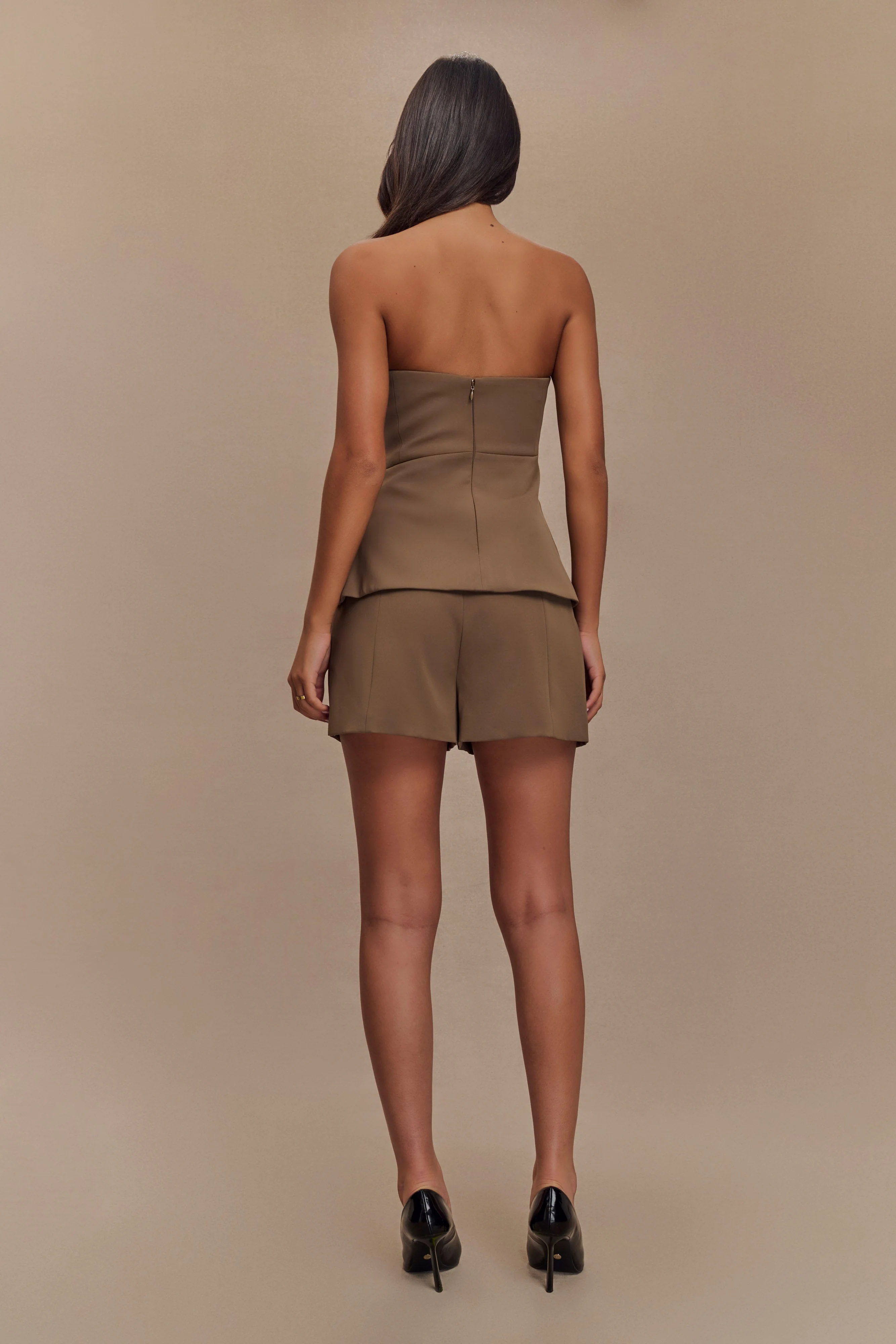 Korrie Suiting Short - Cacao Brown - Image 6