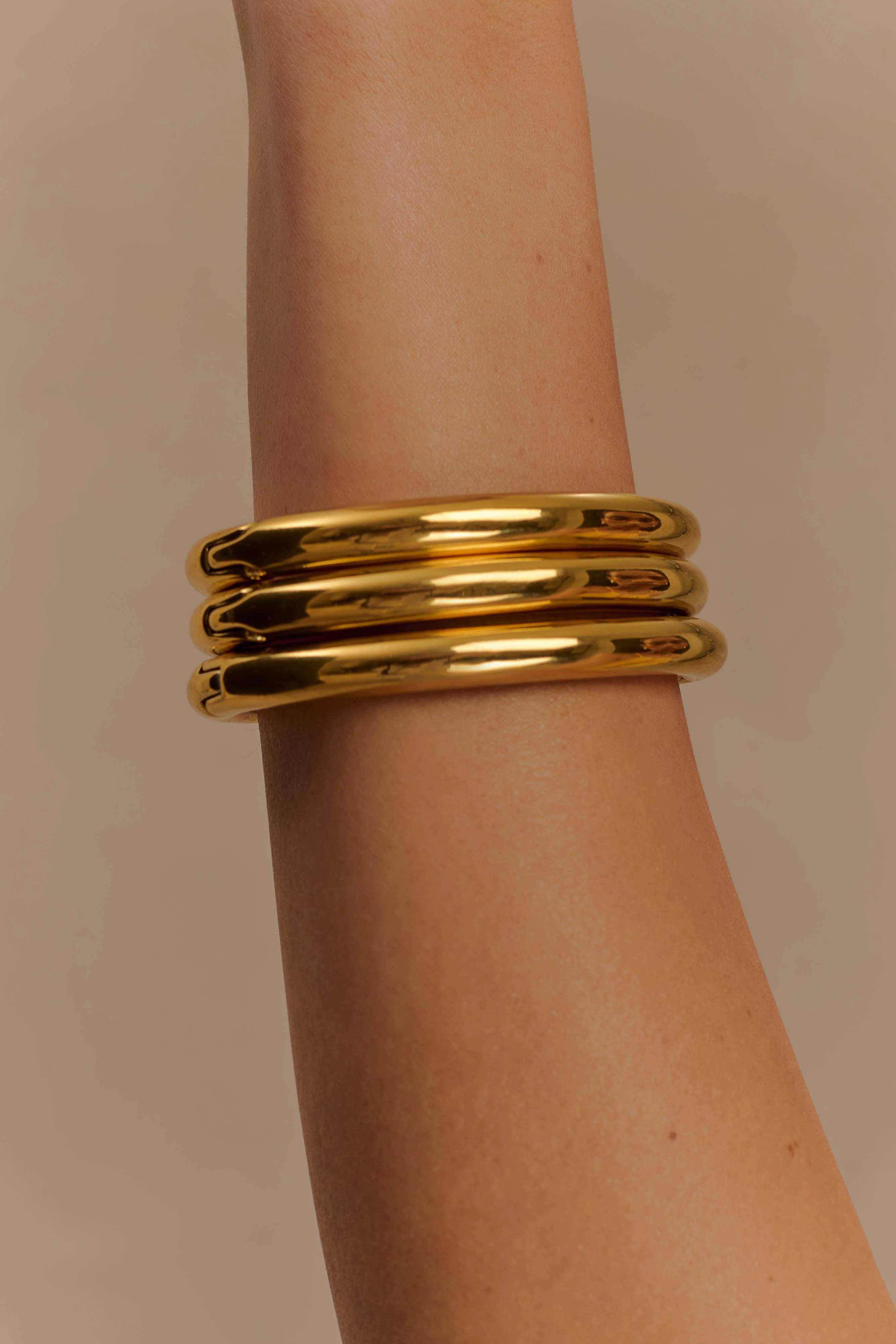 Leilani Bangle Set - Gold - Image 4