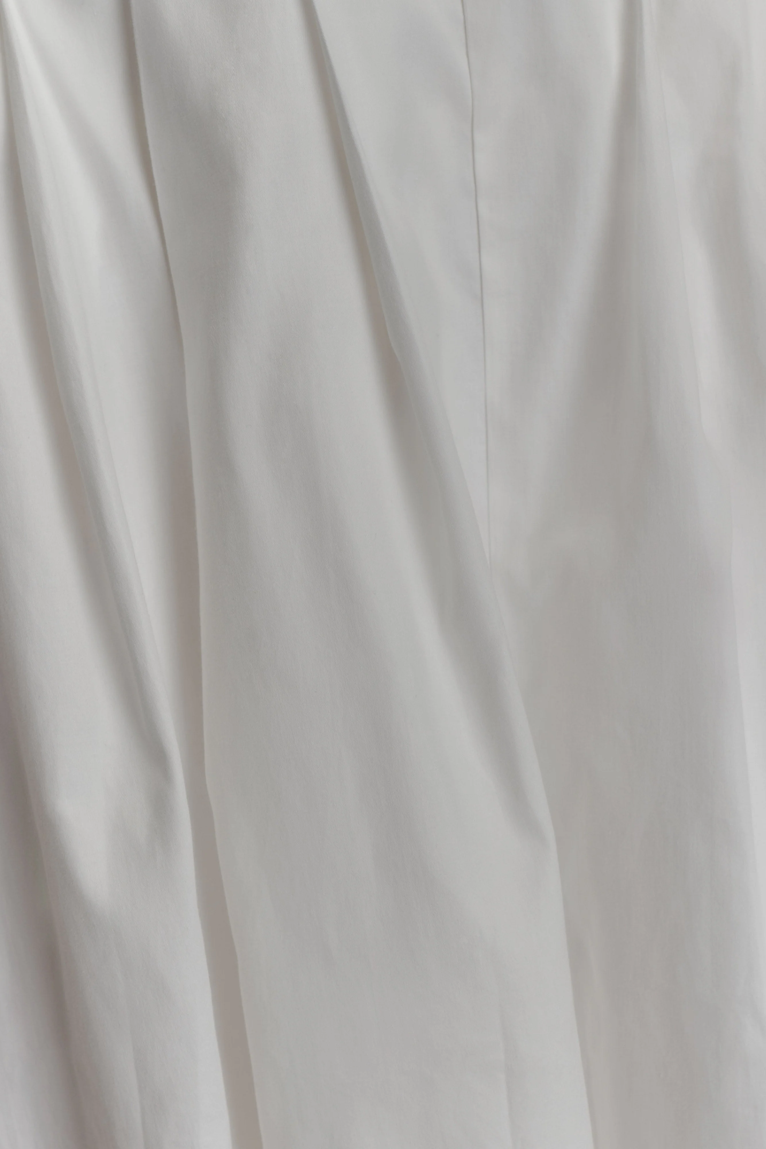 Mae A-Line Midi Skirt - White - Image 7