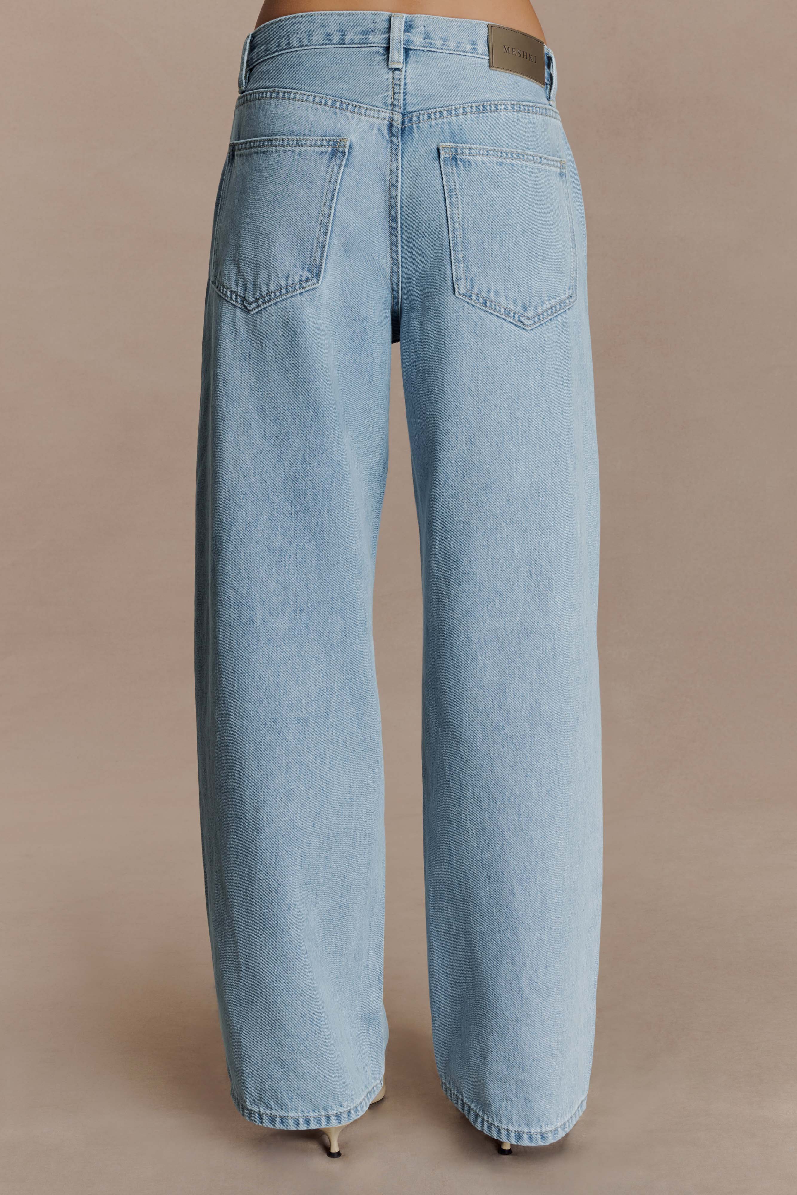 Mannon Mid Rise Denim Jeans - 80'S Blue - Image 2