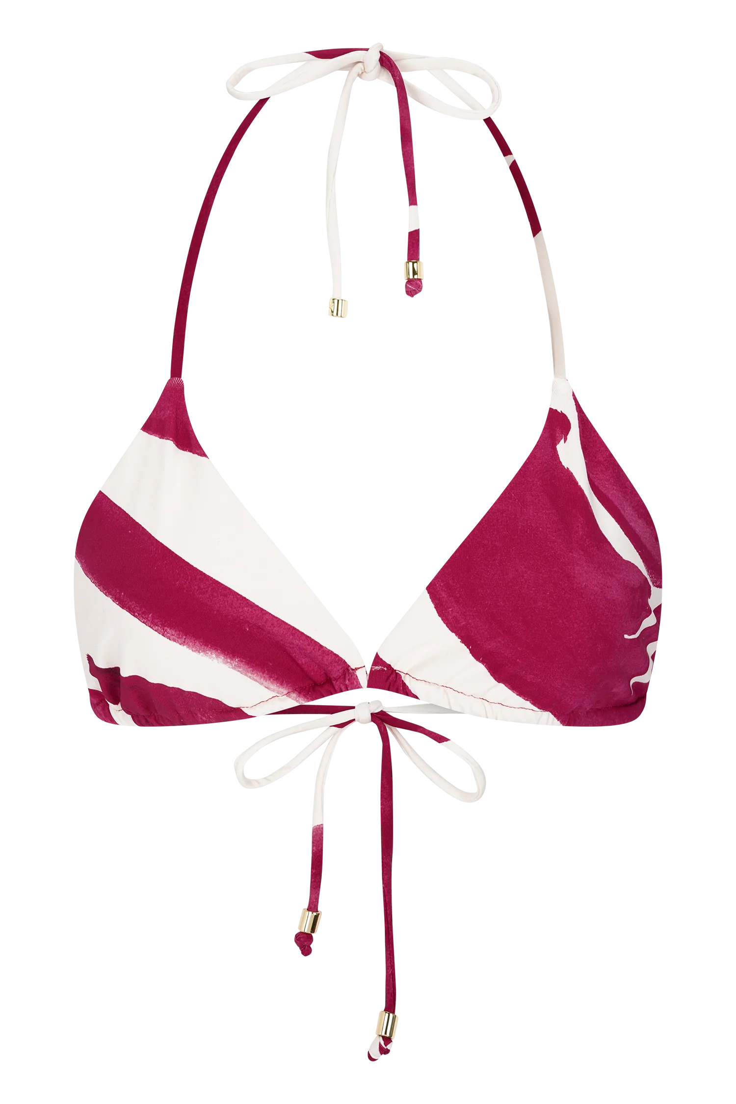 Marquise Bikini Top - Dragonfruit Deco Fleur Print - Image 6