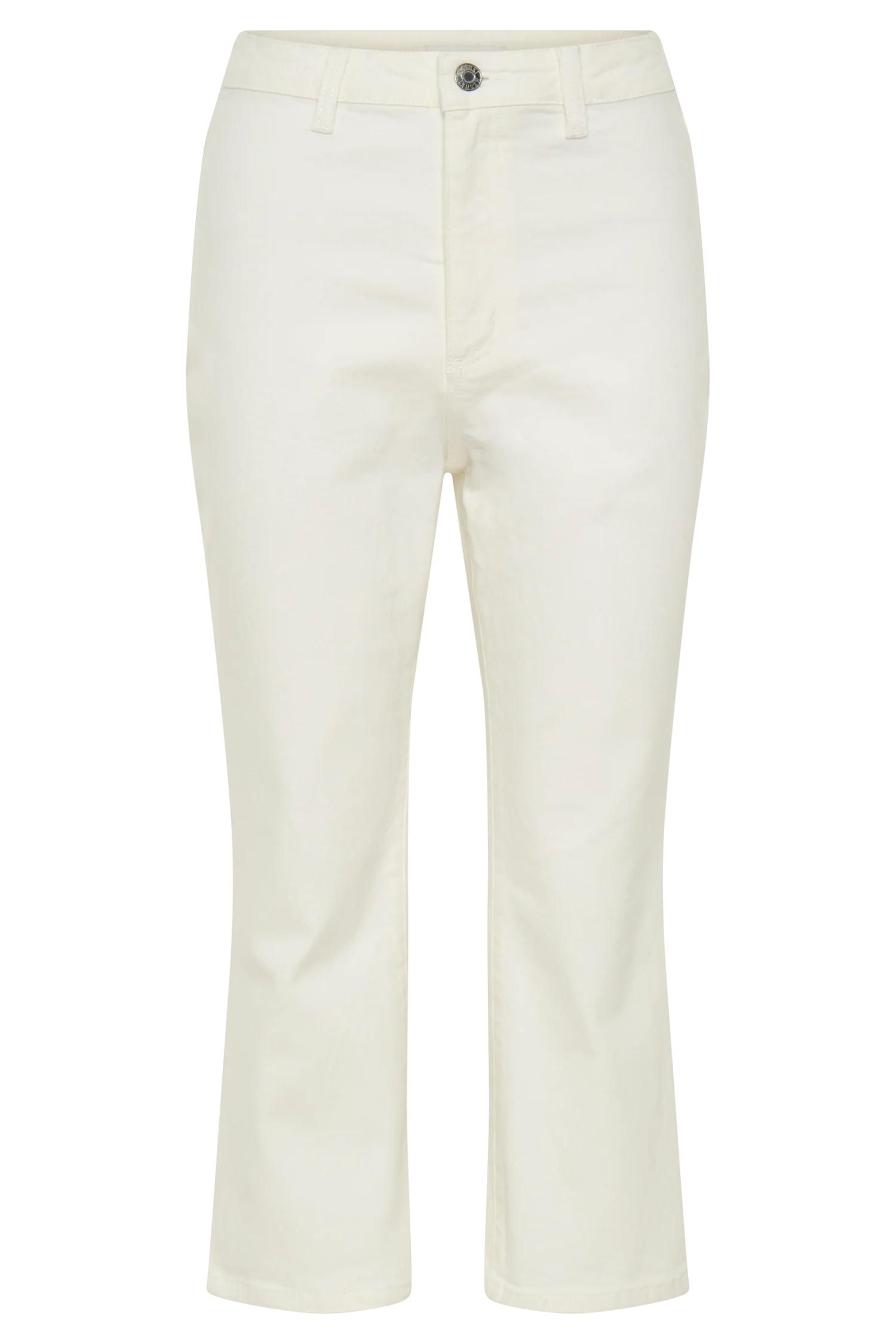 Mary Denim Capris - White - Image 11
