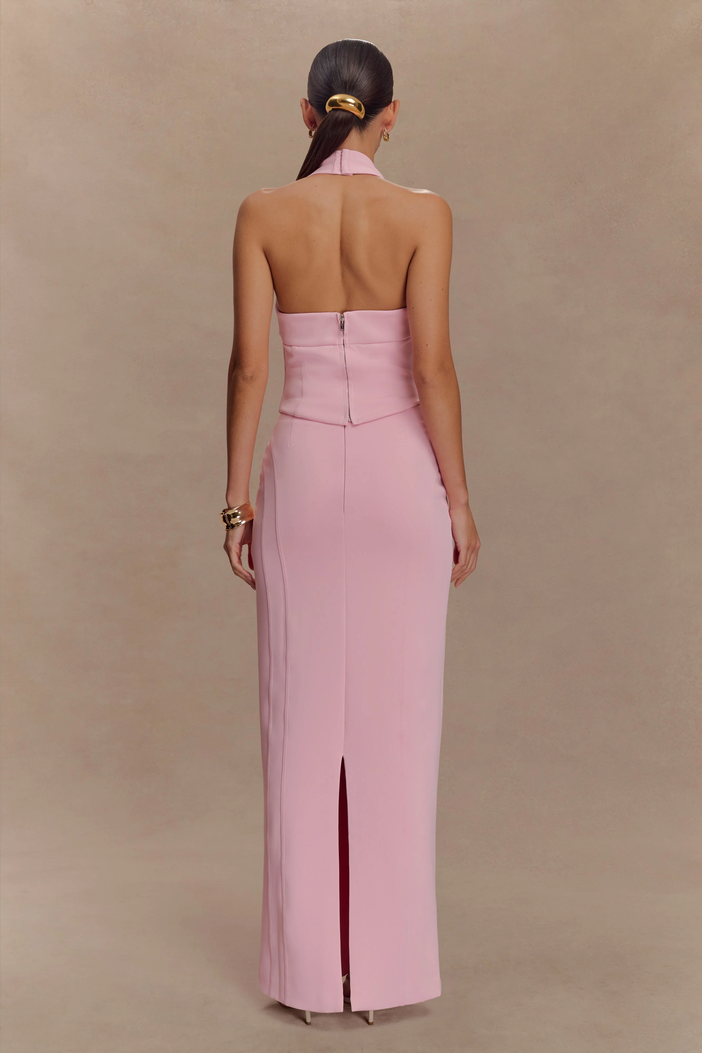 Meadow Corset Halter Top - Candy Pink - Image 7