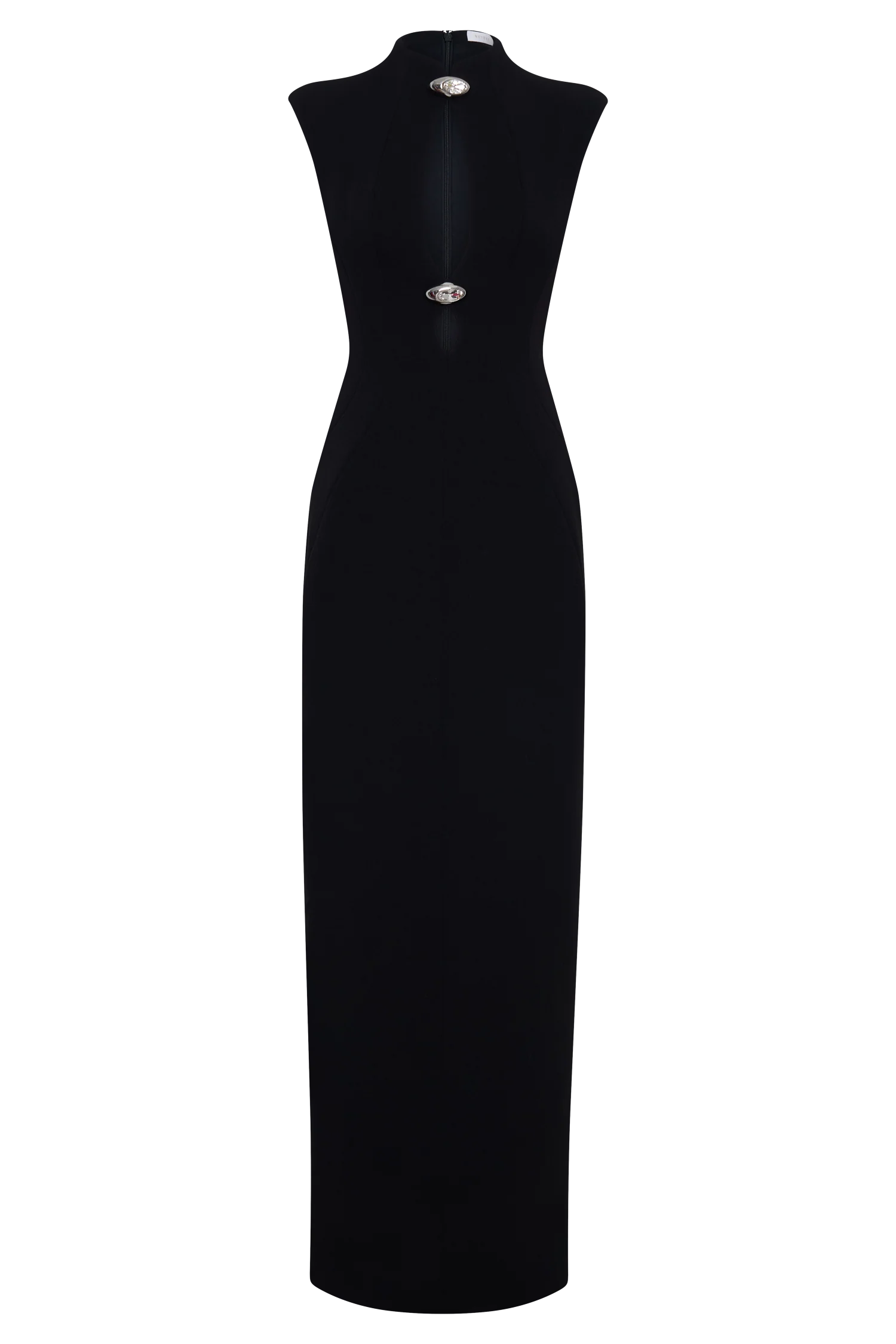 Michelle Cut Out Maxi Dress - Black - Image 8