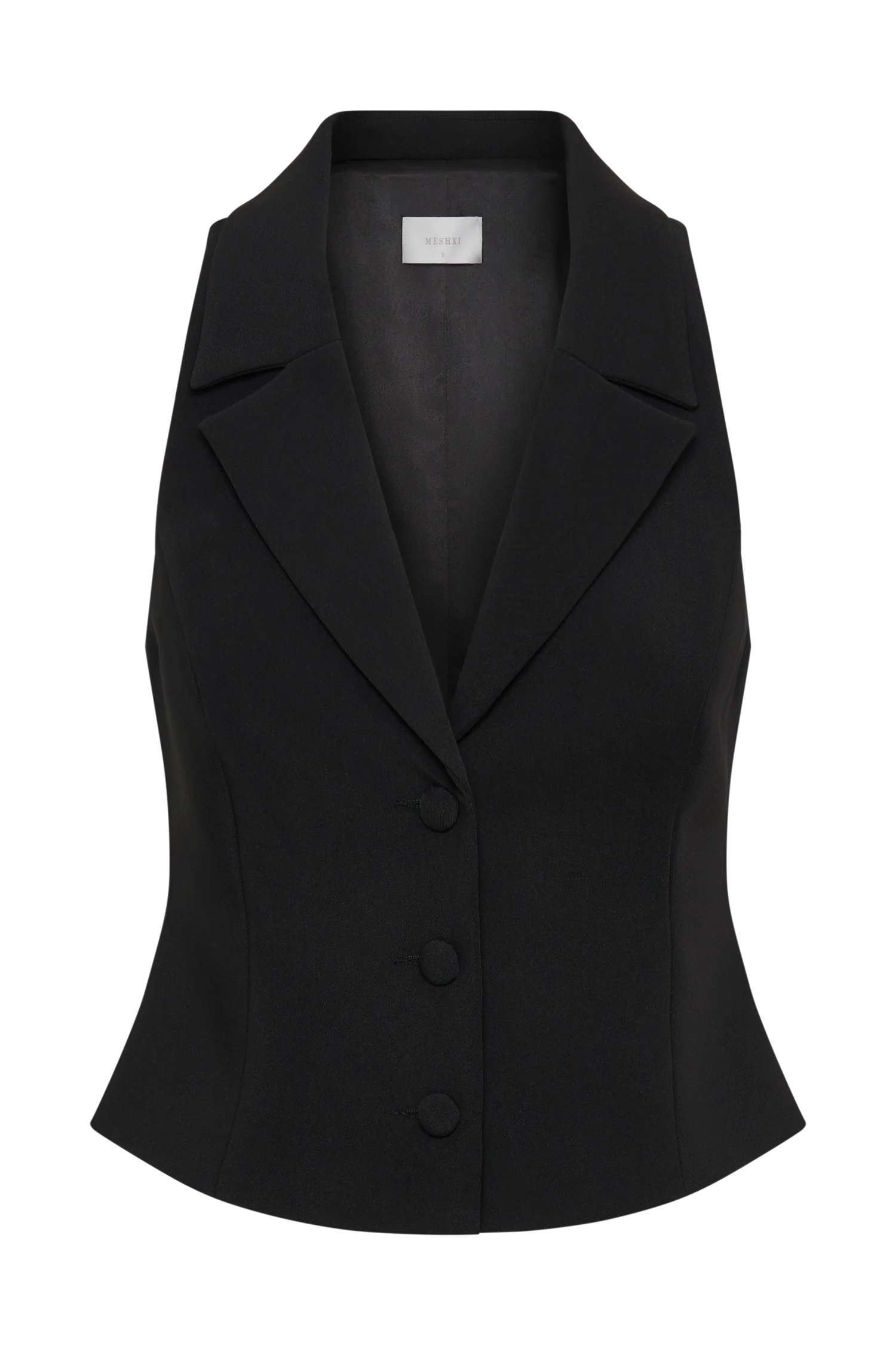 Mura Suiting Vest - Black - Image 13