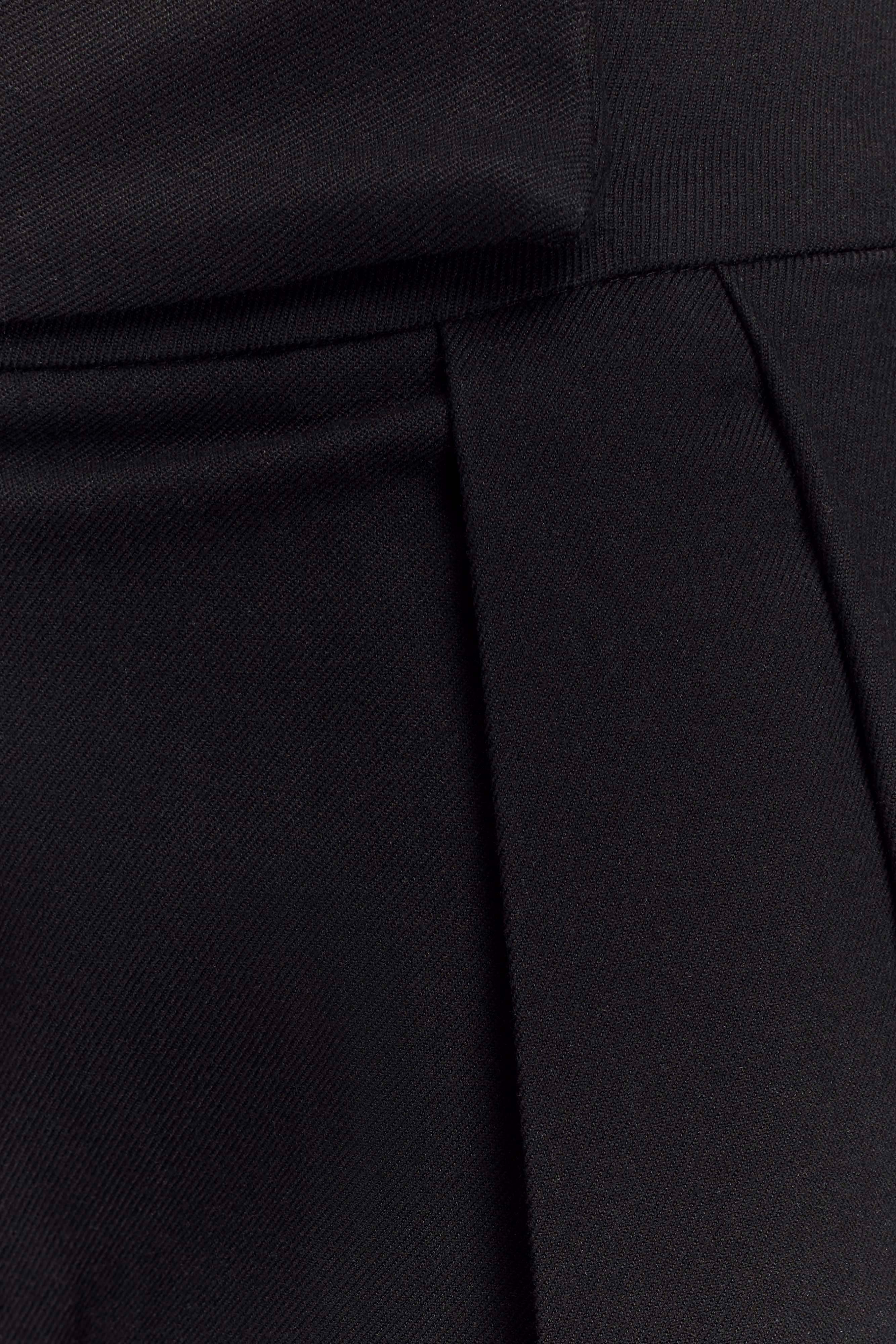 Penelope Pleated High Waisted Pants - Black - Image 4