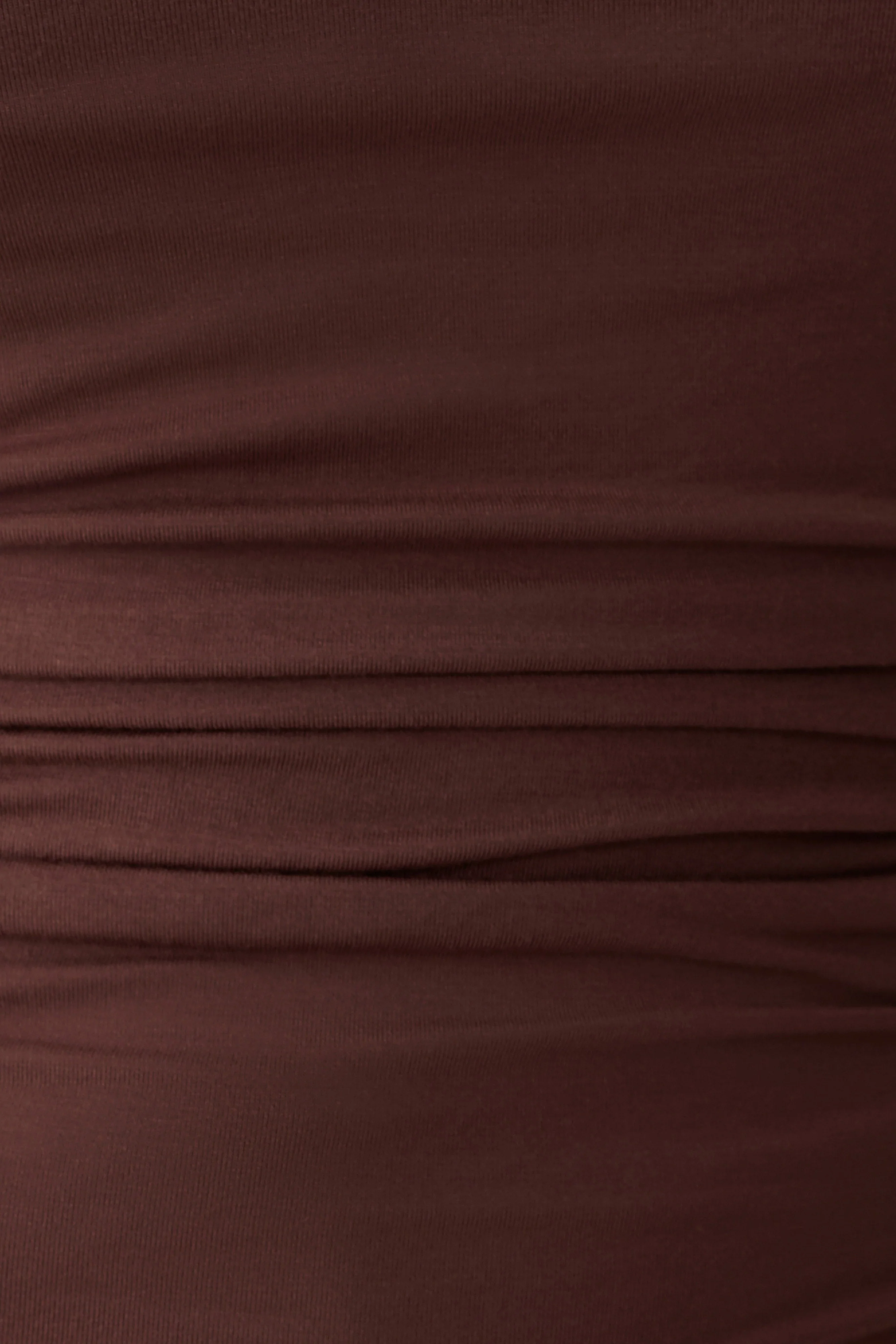 Sari Long Sleeve Modal Top - Chocolate - Image 8
