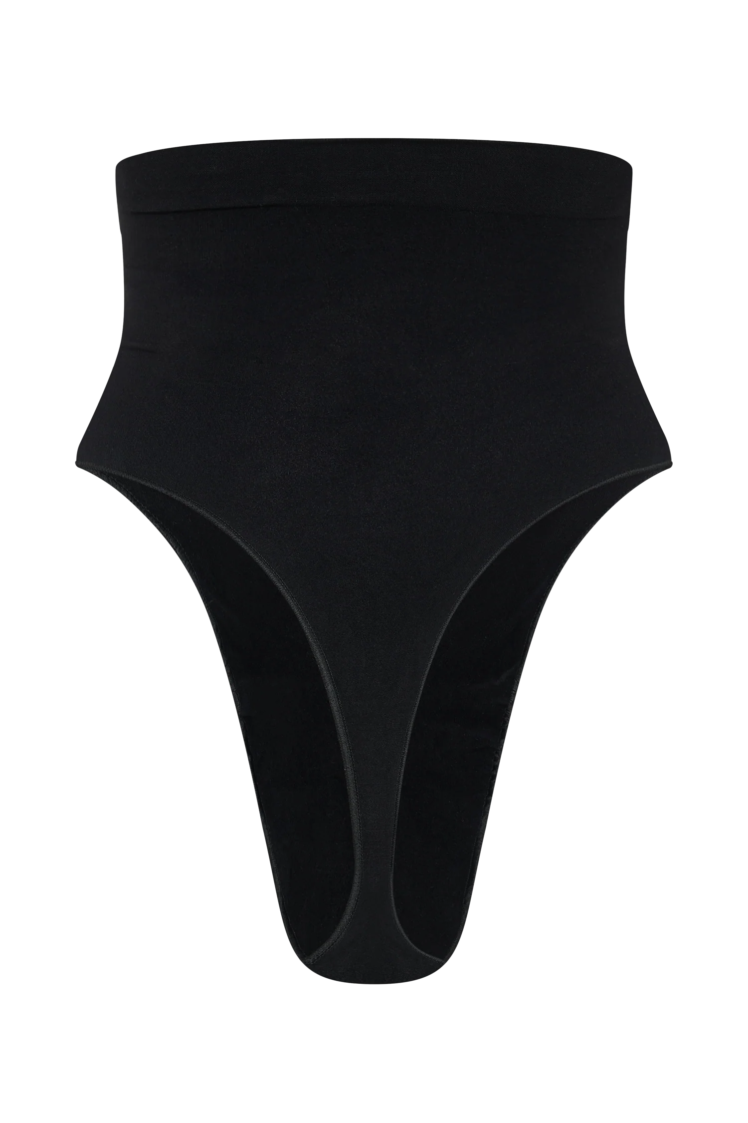 Saria High Waist Shapewear Briefs - Black - Image 10