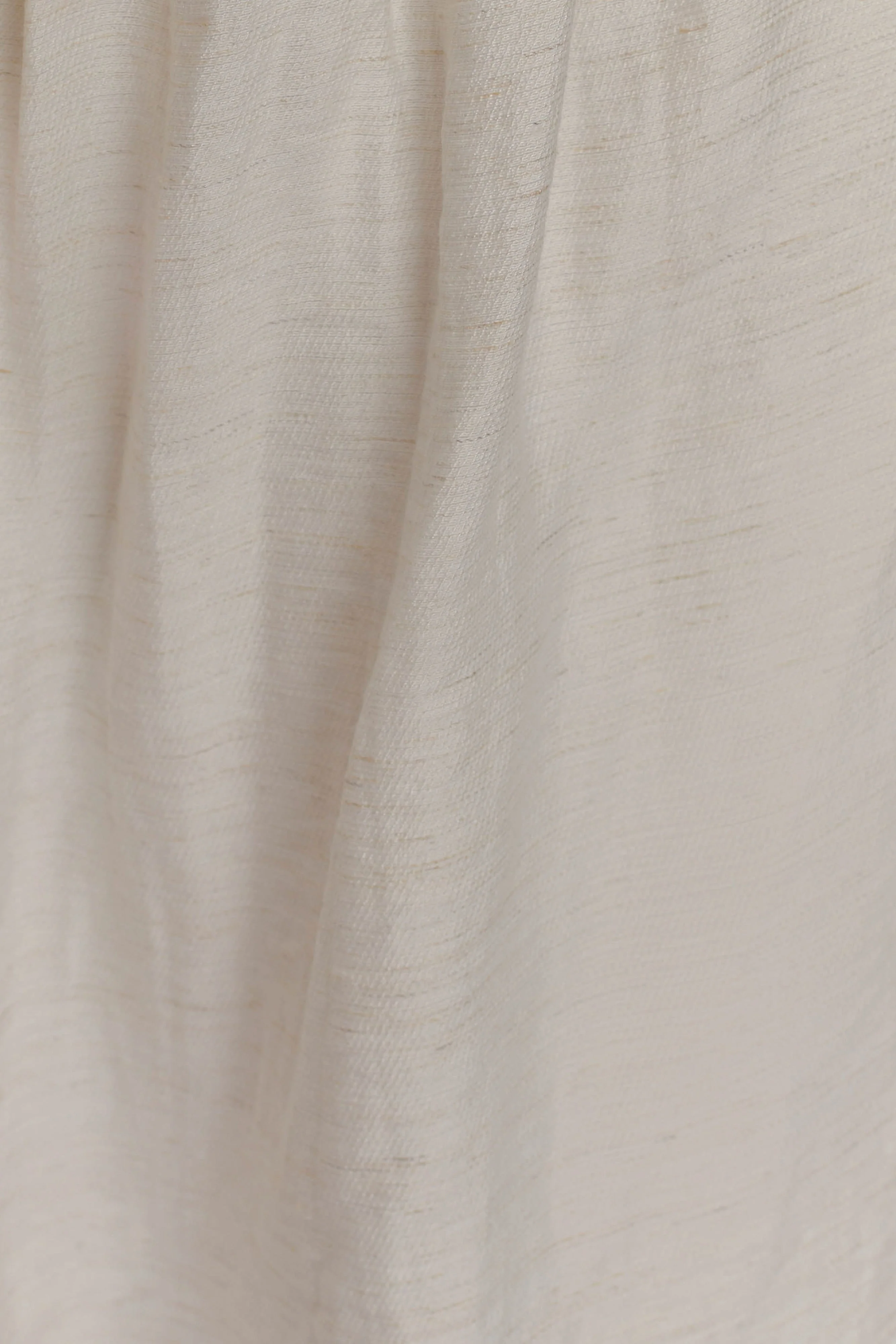 Scottie Gathered Linen Knot Maxi Skirt - Oat Marle - Image 8