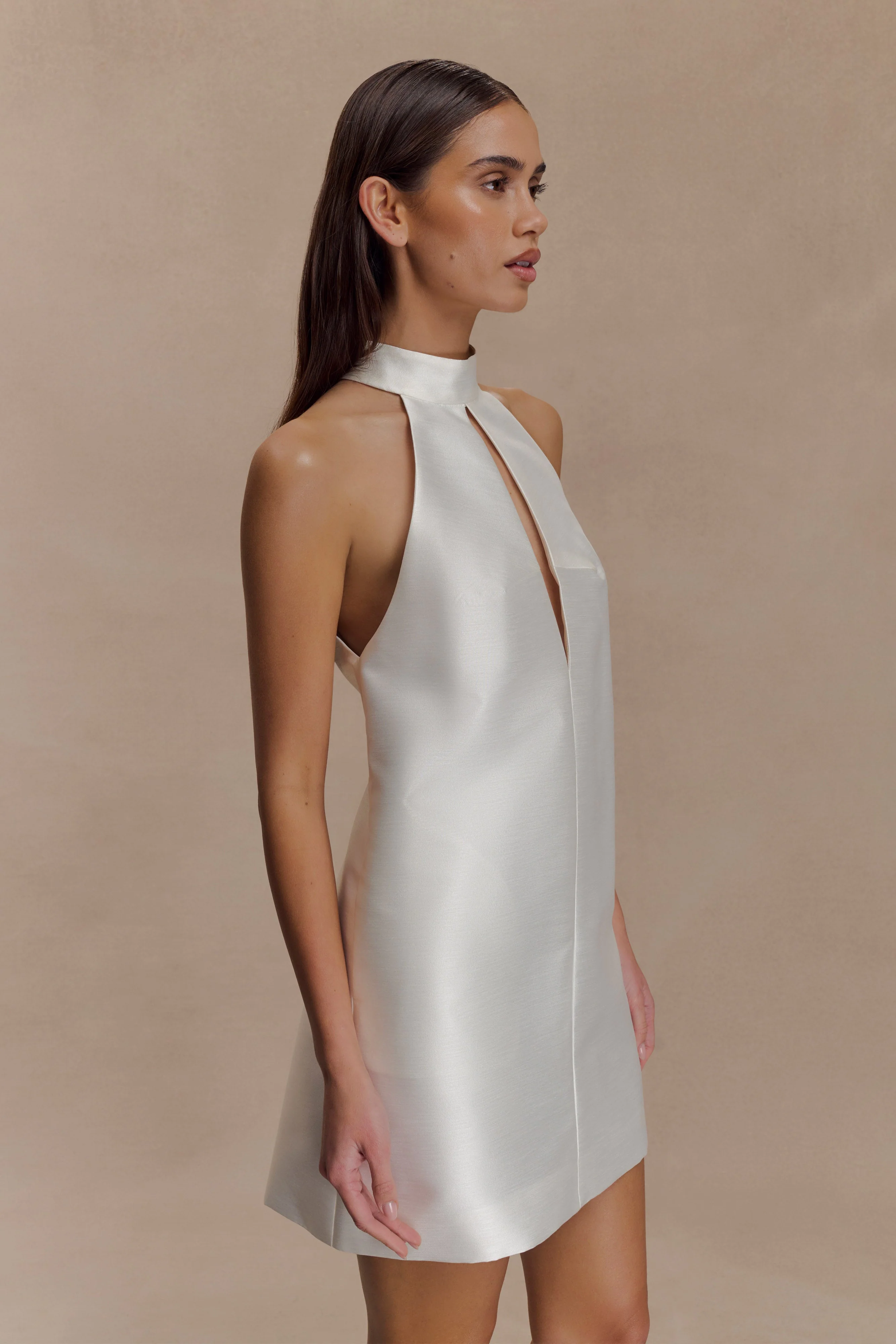Sophie Mini Dress - White - Image 5