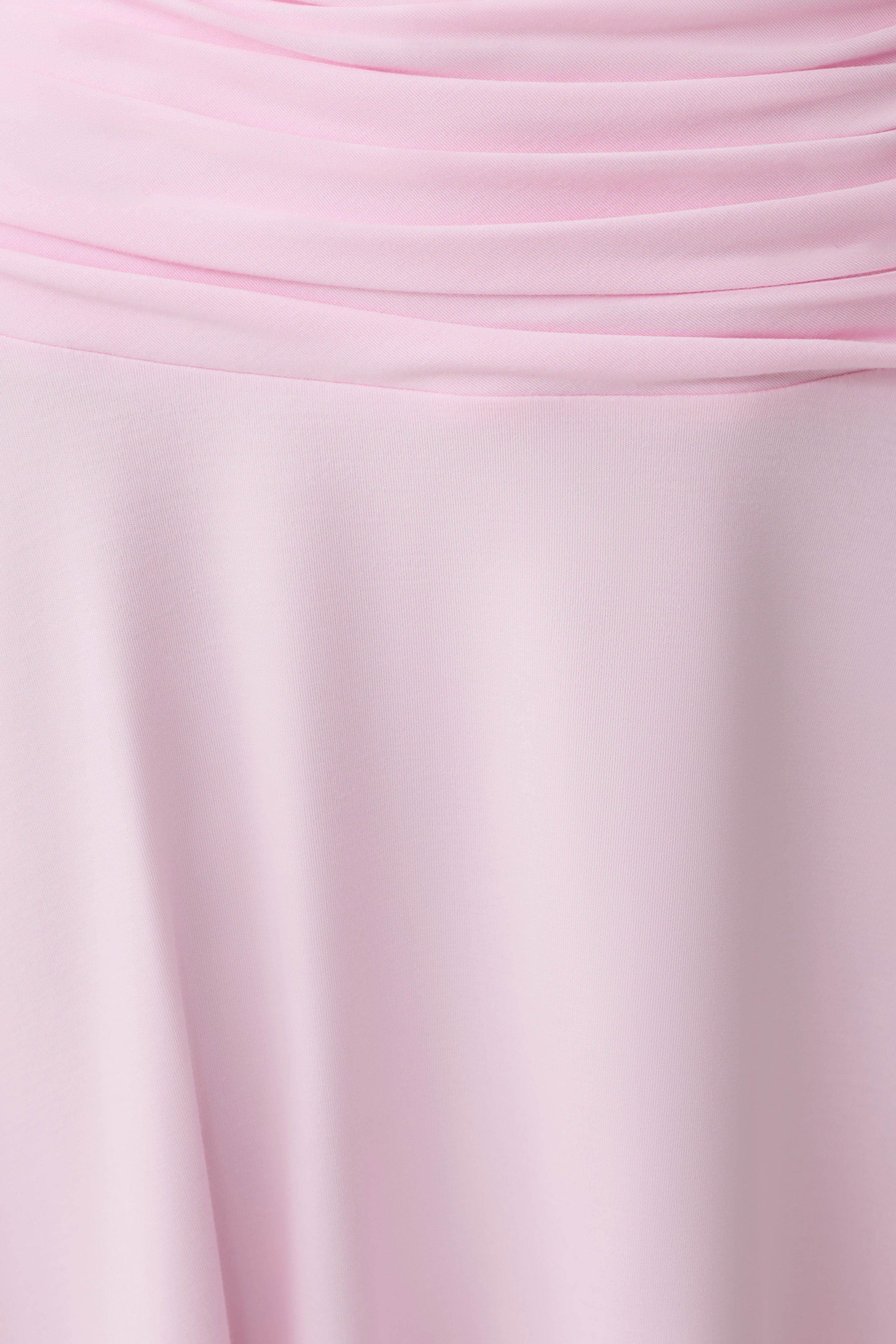 Talise Modal Hankie Midi Skirt - Ballet Pink - Image 7