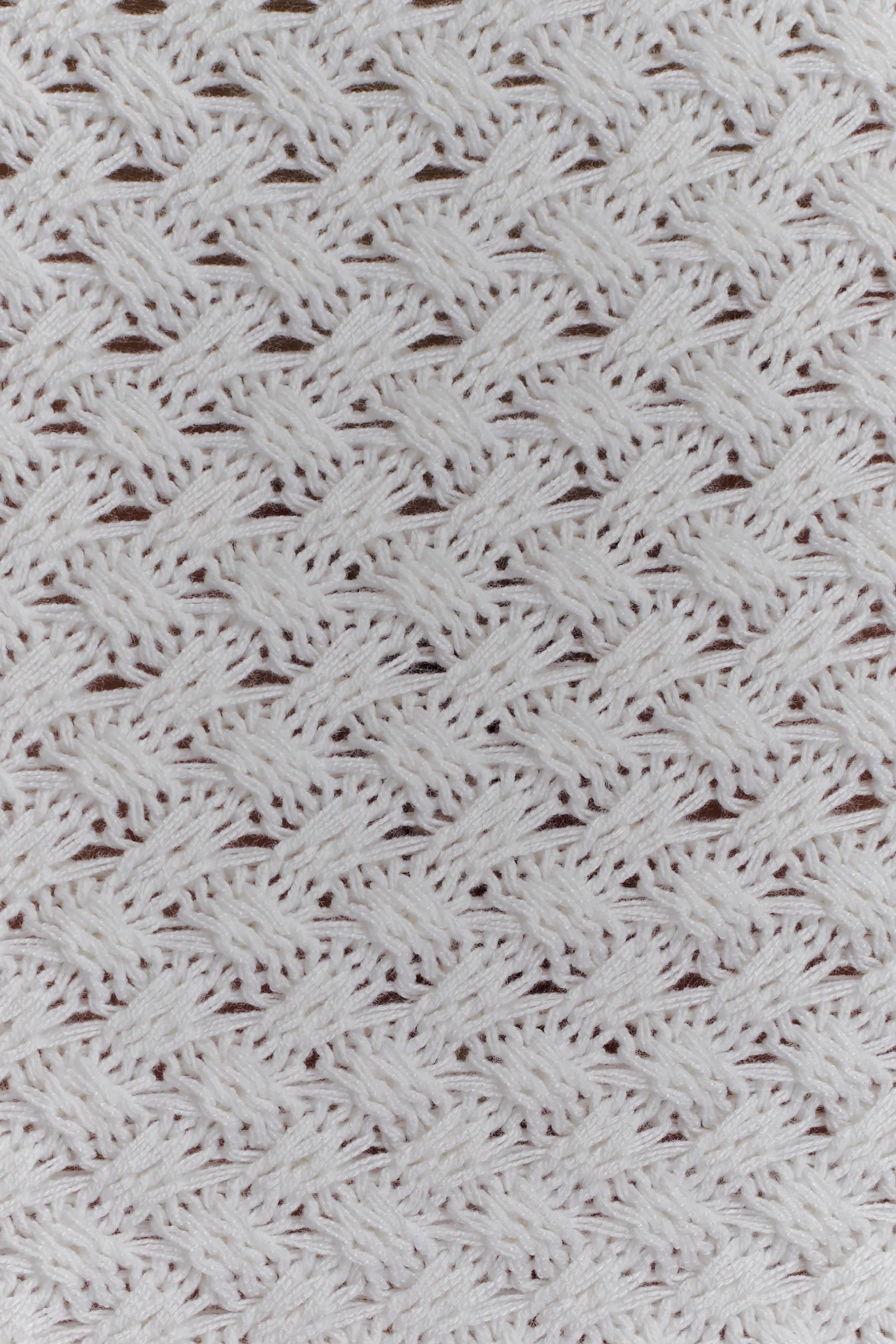 Terrymae Crochet Mini Skirt - White - Image 5