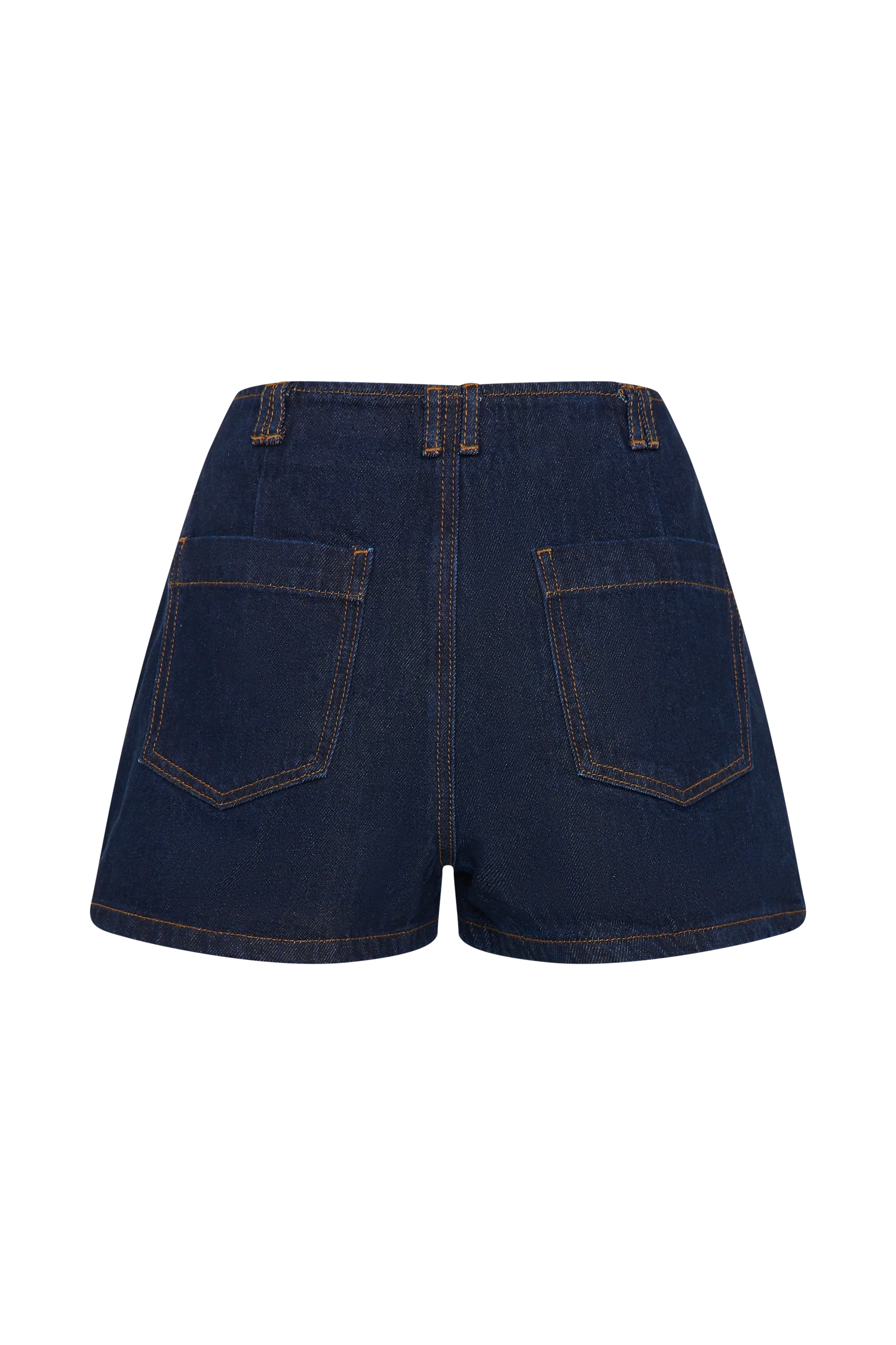 Tobias Denim Shorts - Indigo Blue - Image 7