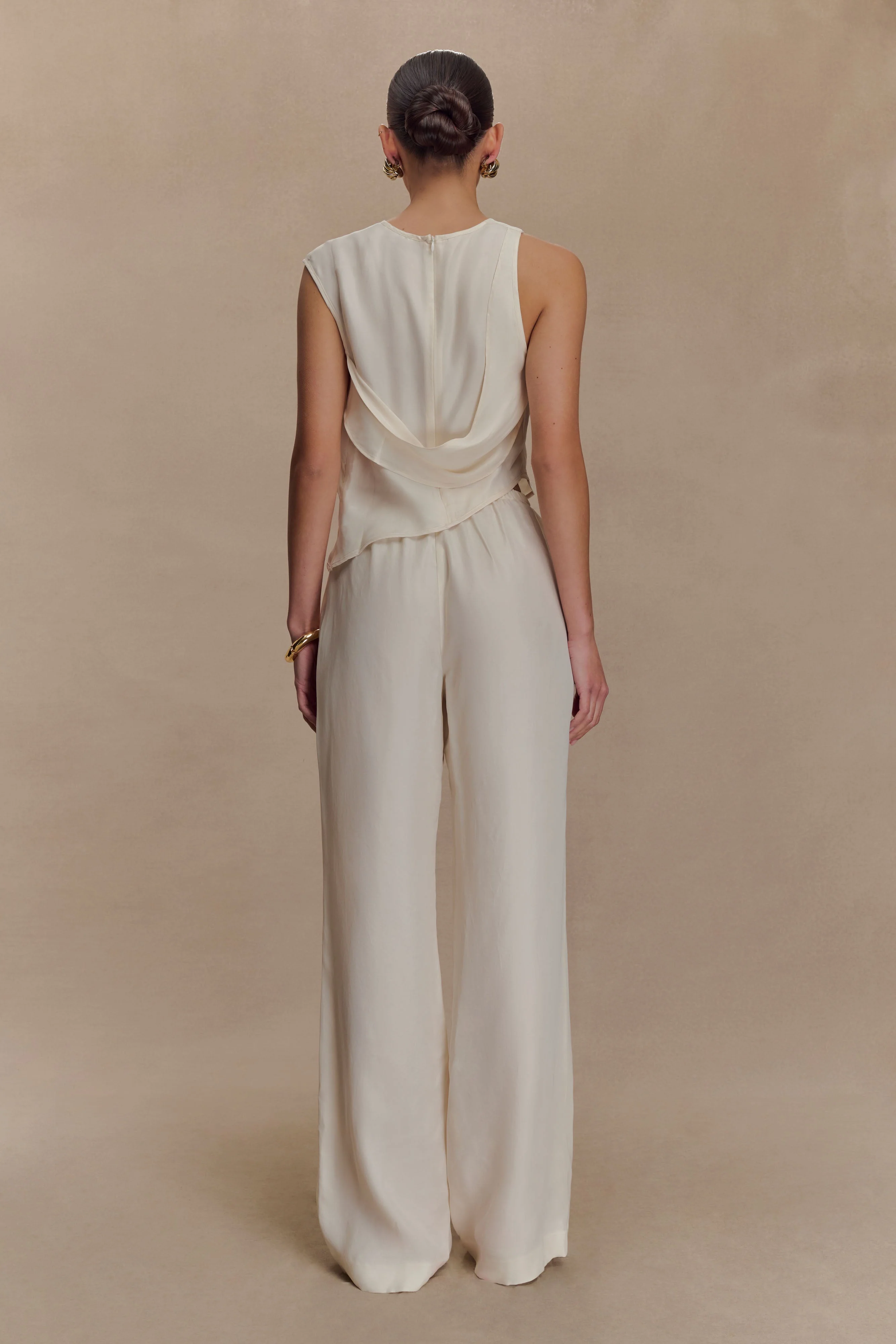 Violeta Asymmetric Top - Ivory - Image 5