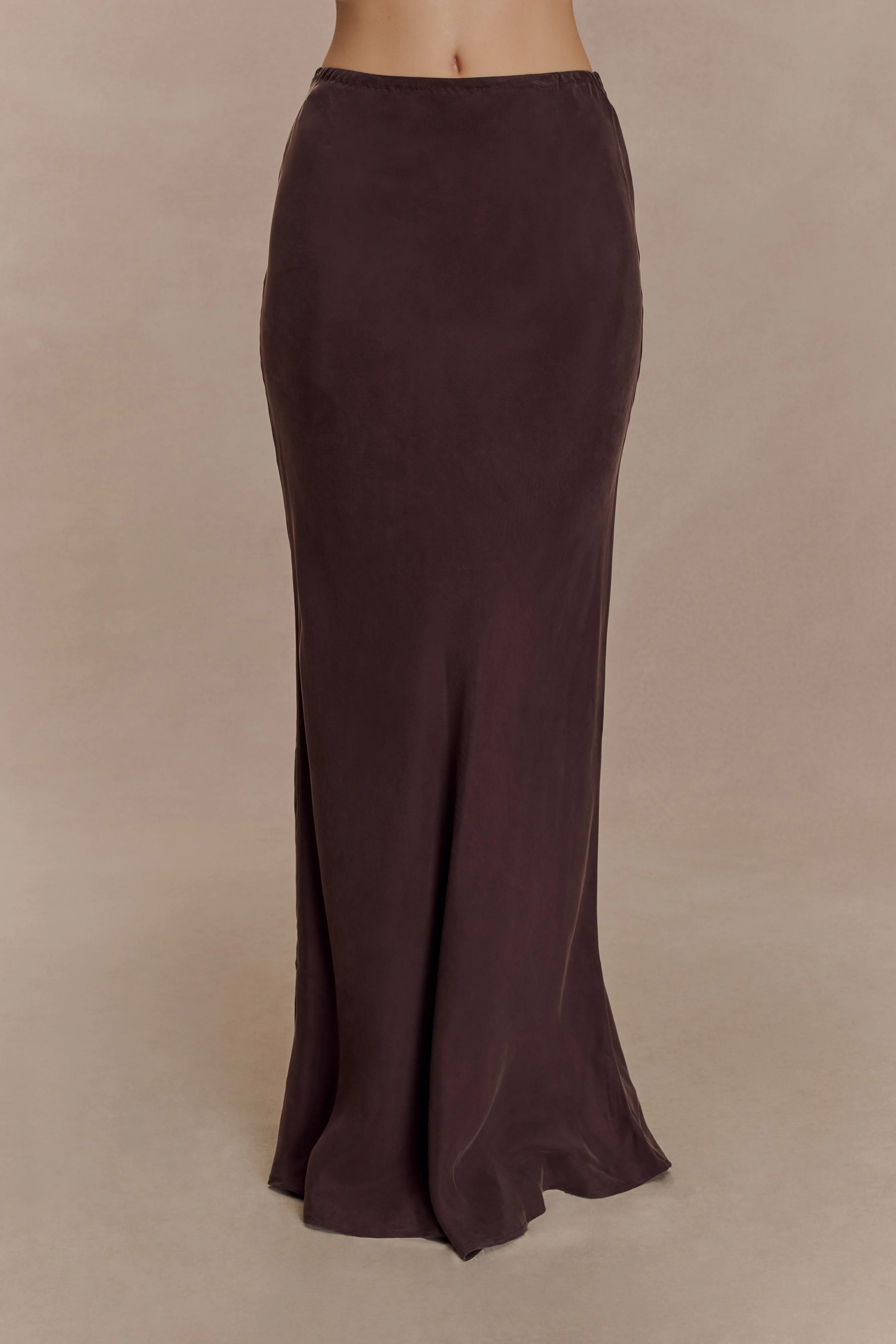Violeta Maxi Skirt - Dark Chocolate - Image 7